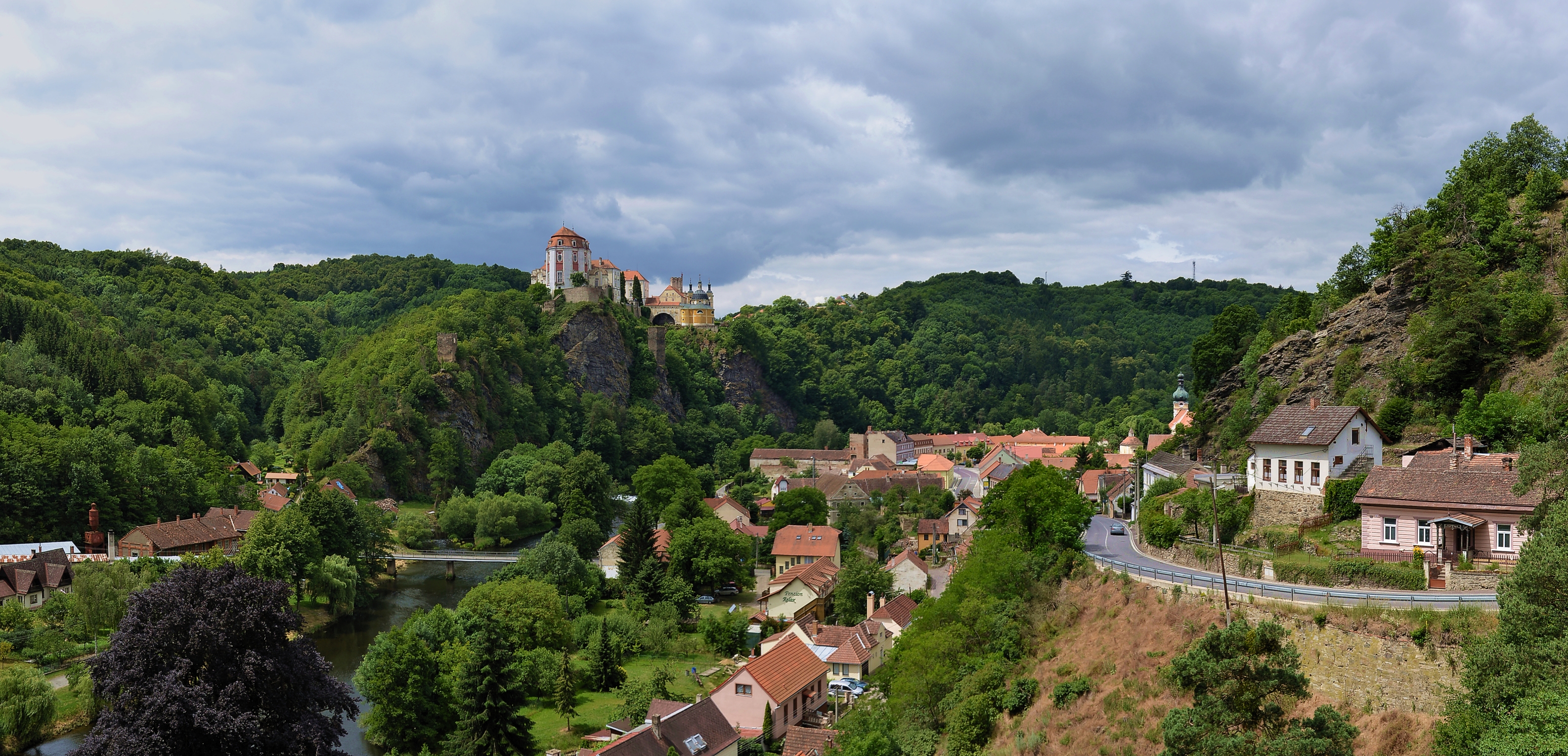 Vranov nad Dyjí (Frain) - panorama