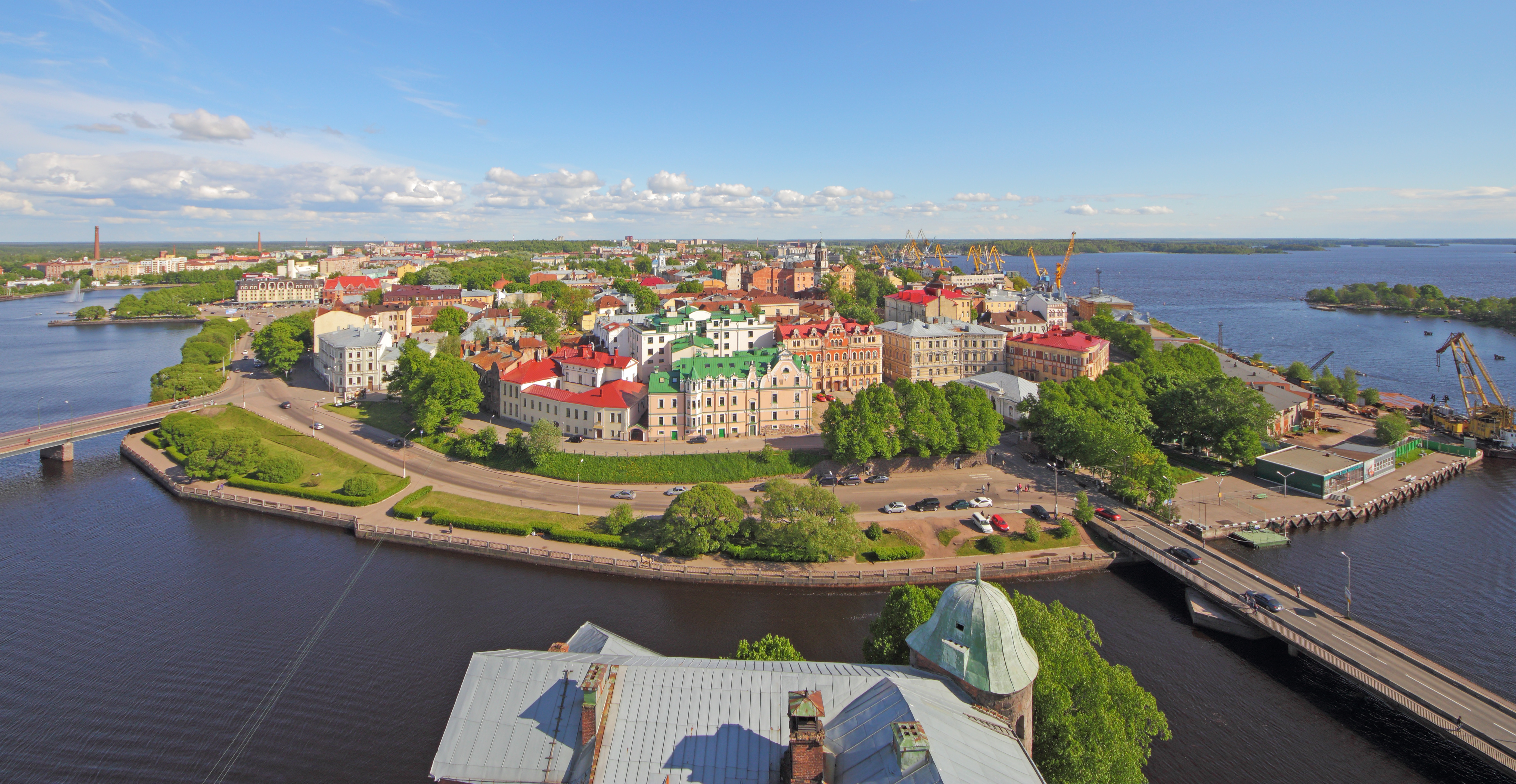 Vyborg June2012 View from Olaf Tower 06
