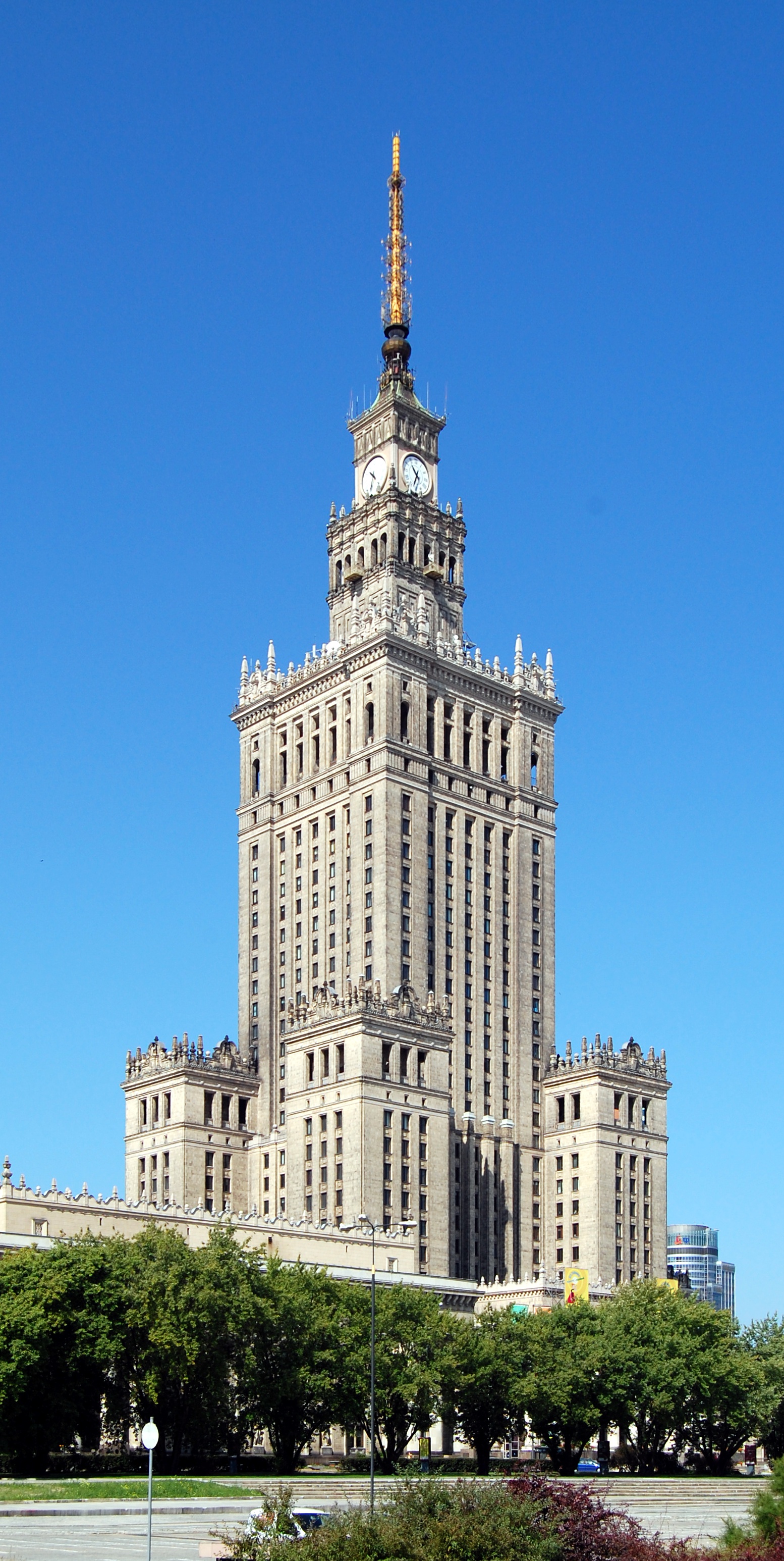 Warszawa Pałac Kultury i Nauki 2009