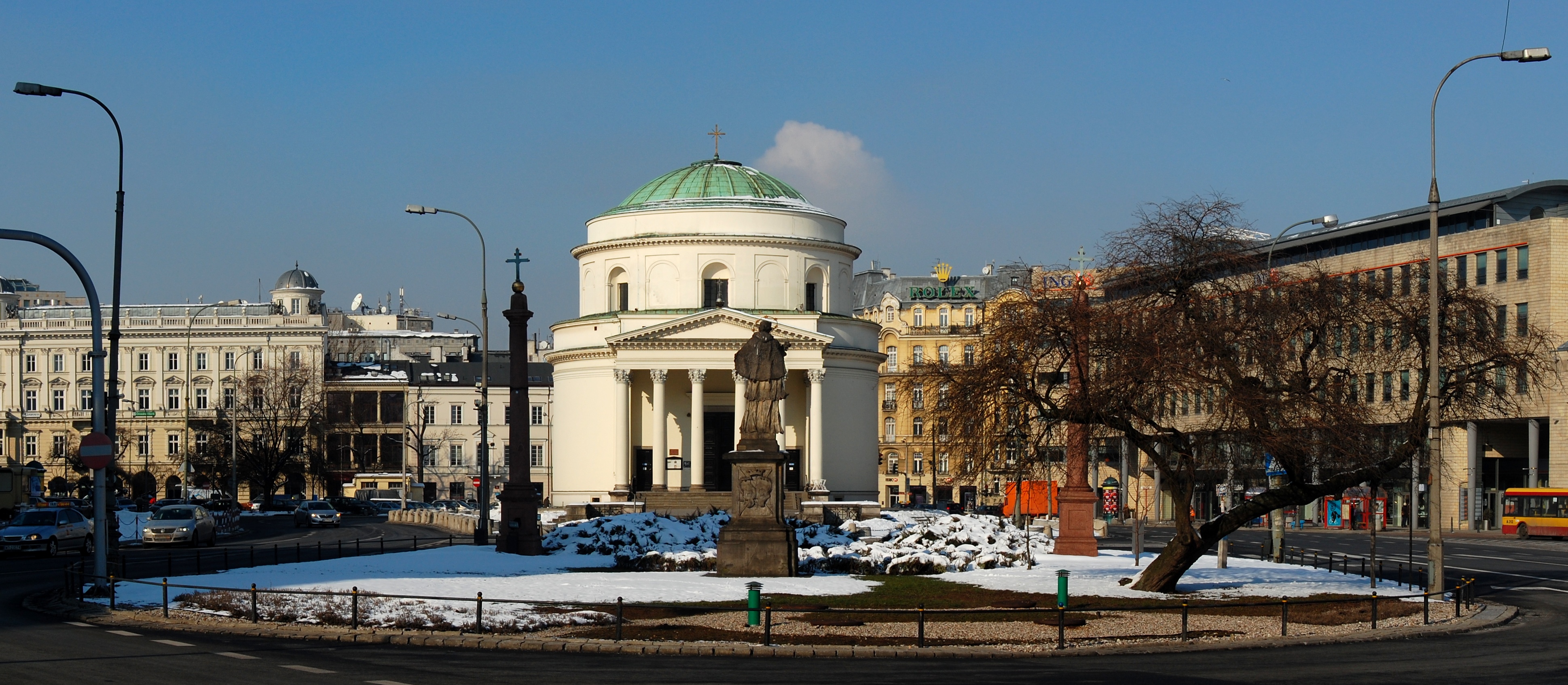 Warszawa plac Trzech Krzyży