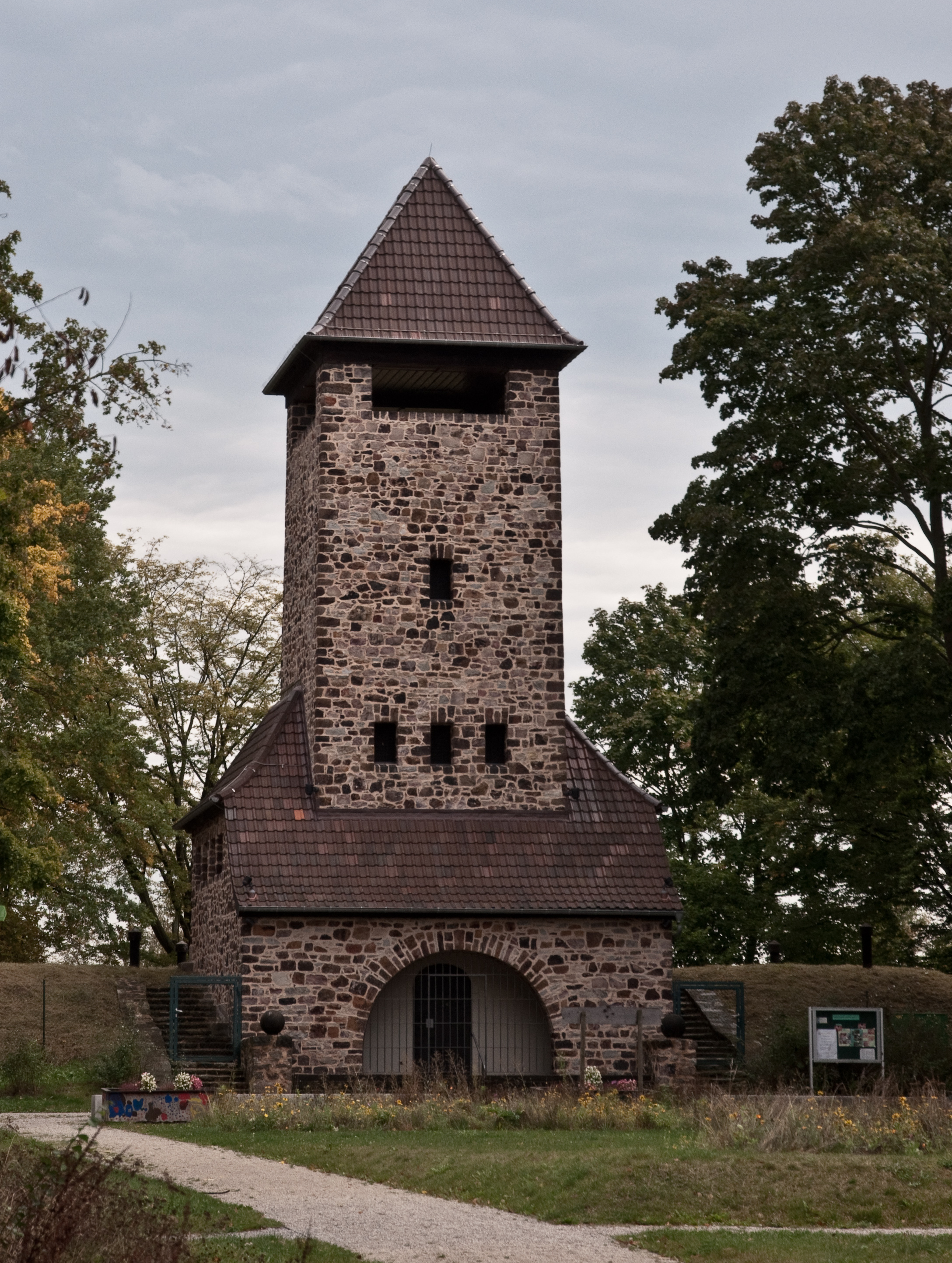 Wasserwerk mit Aussichtsturm