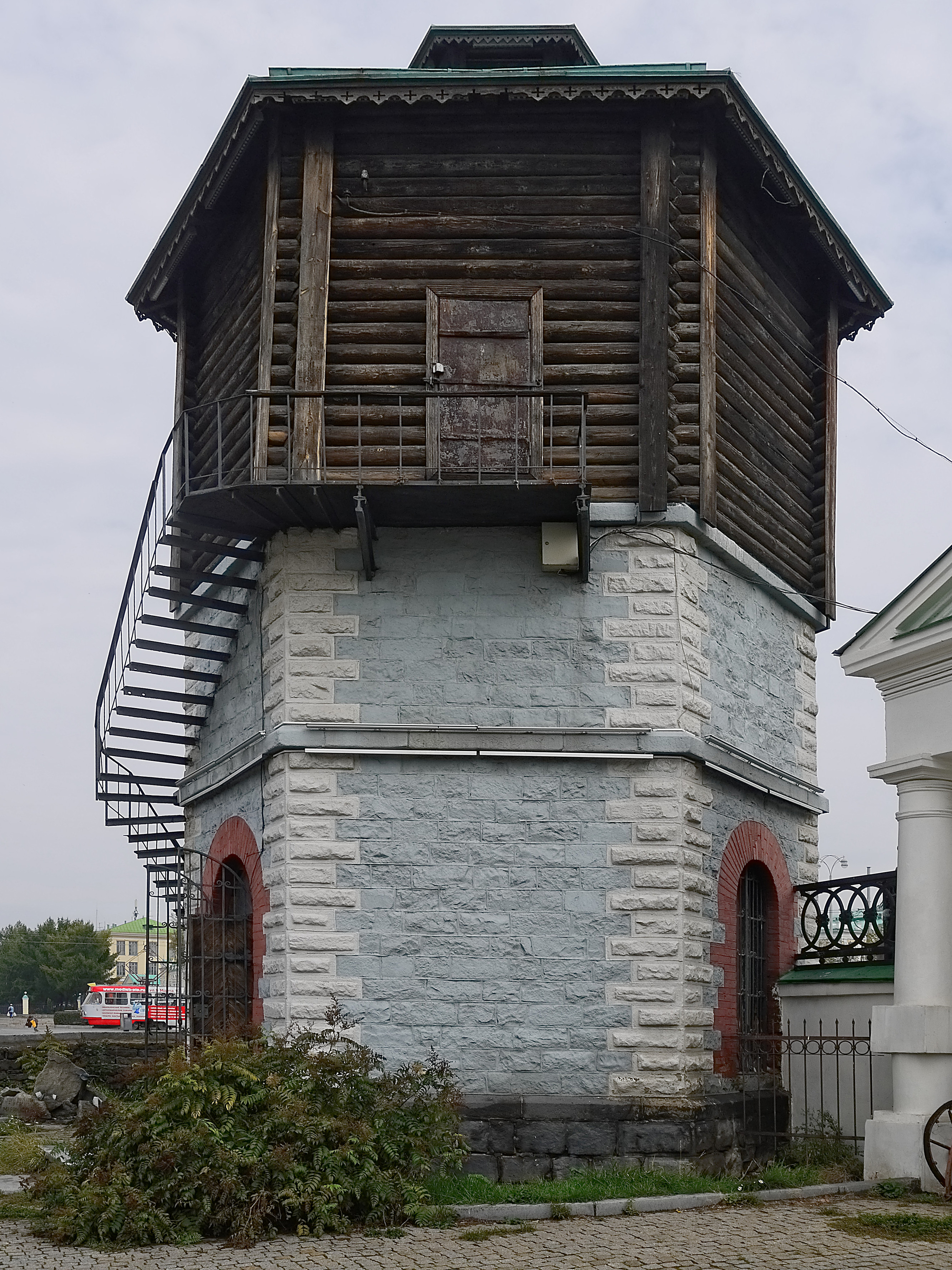 Water tower at the City Pond, Yekaterinburg