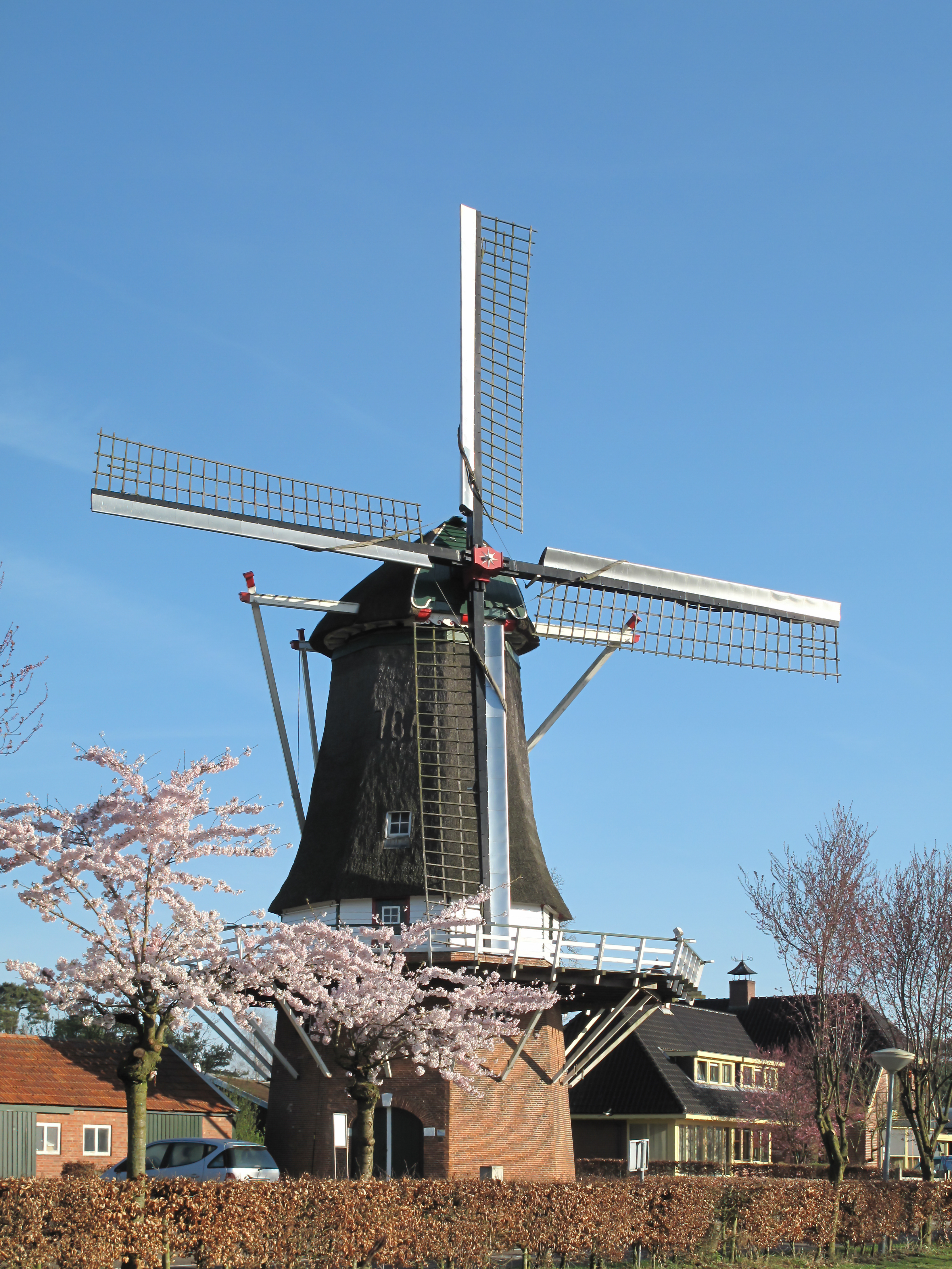 Weerselo, molen foto3 2011-04-02 09.13