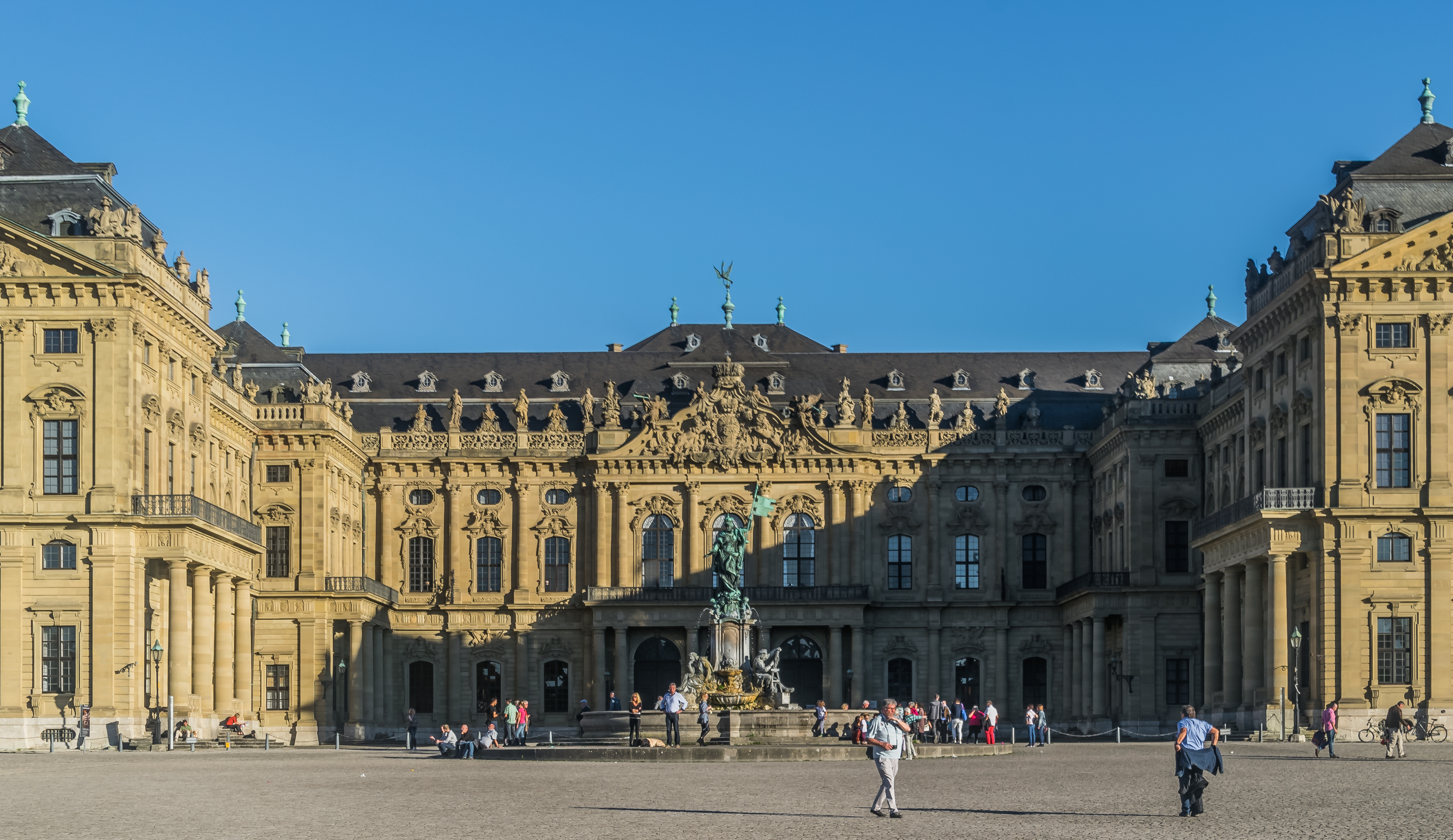 West facade of the Wurzburg Residence 08