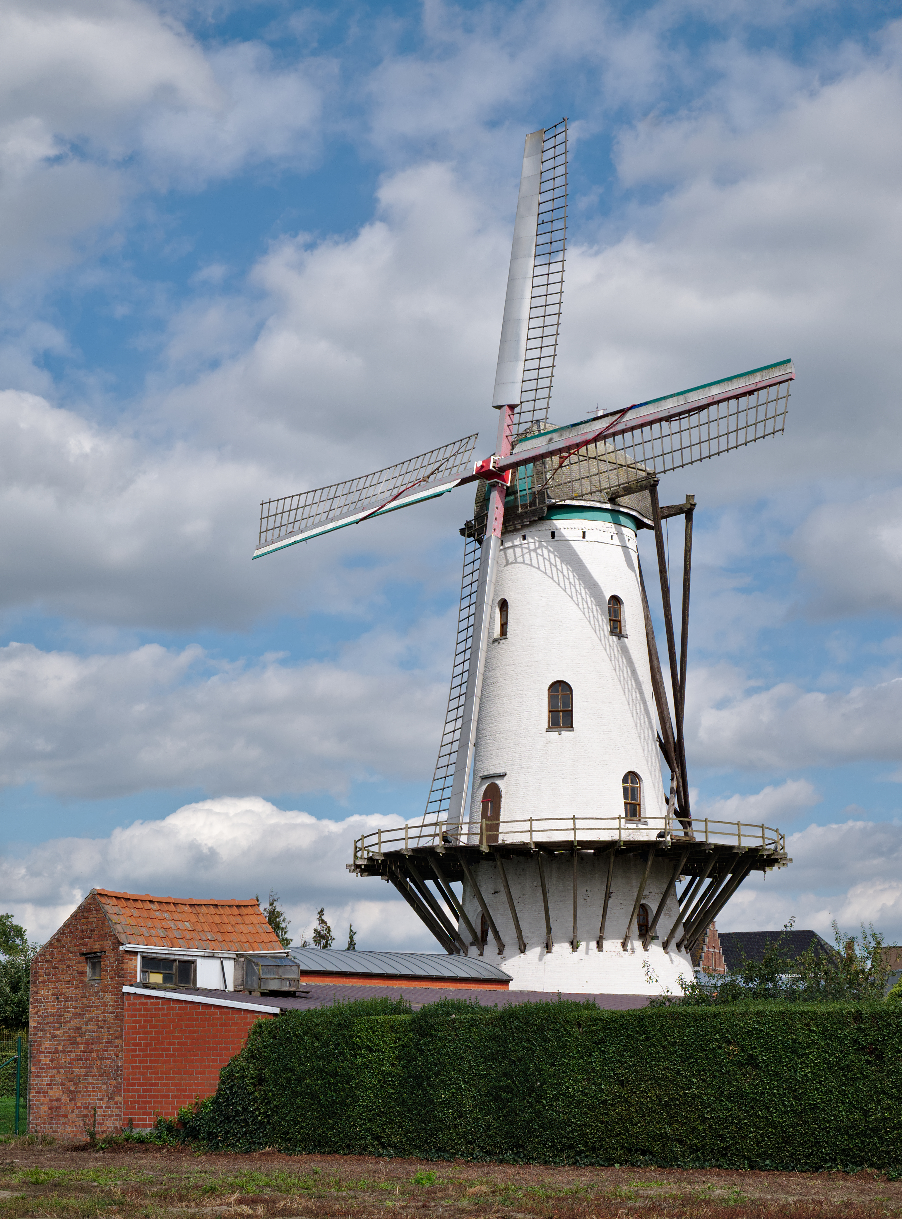 Windmolen Hostens in Ruiselede, Belgium (DSCF0076)