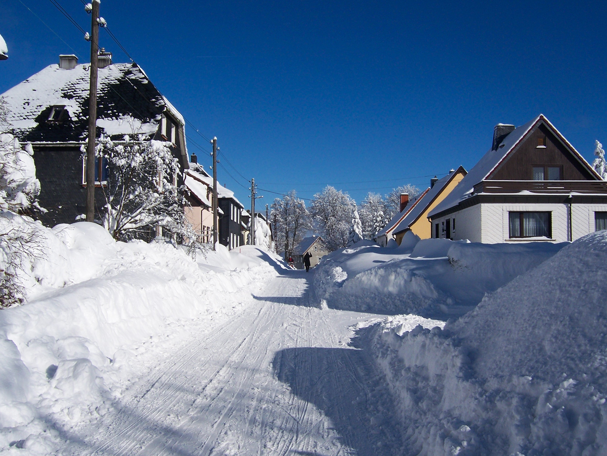Winter in Schmiedefeld am Rennsteig
