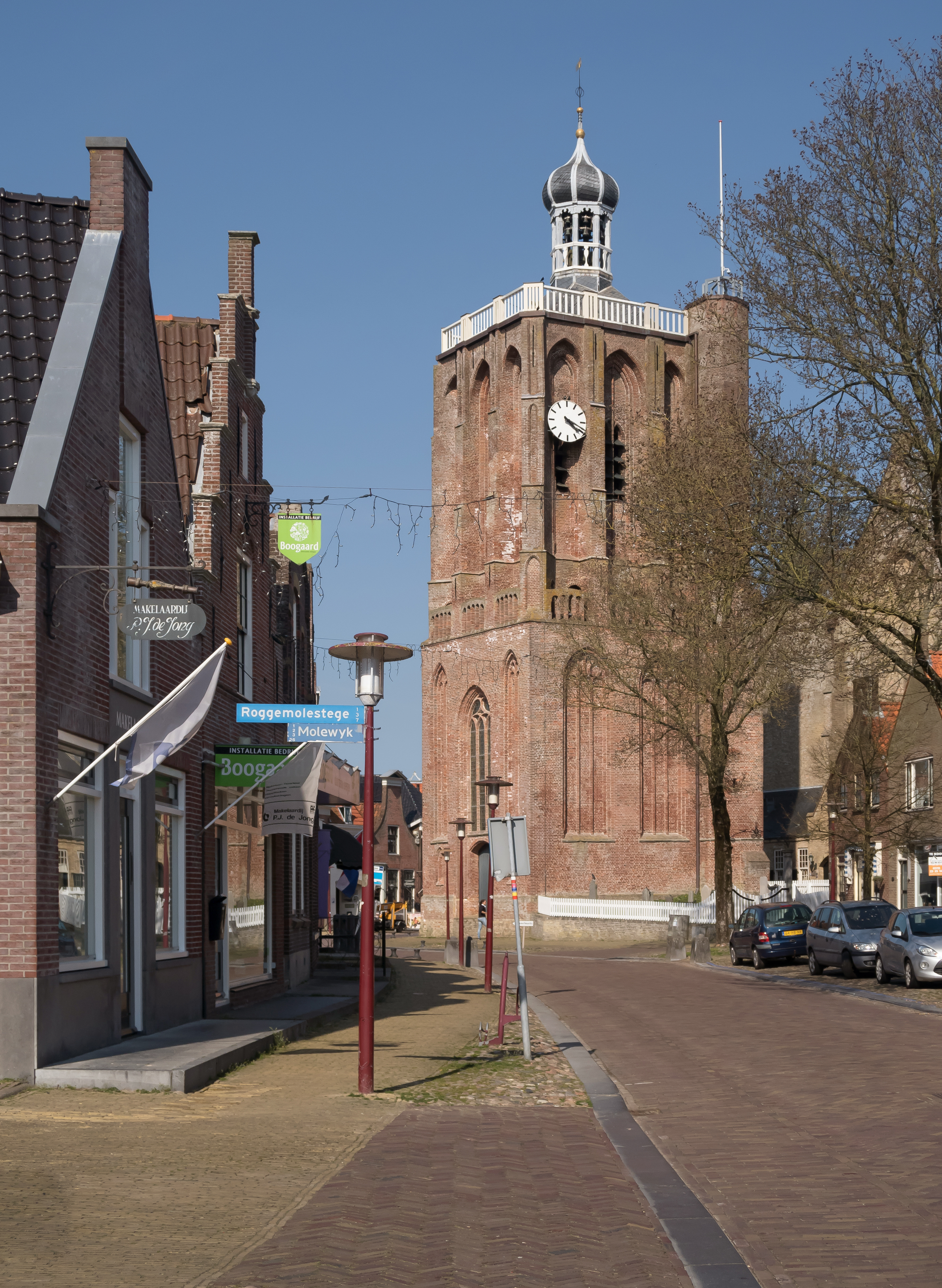 Workum, de toren van de Grote of Sint-Gertrudiskerk, RM39466 IMG 2387 2018-04-18 15.19