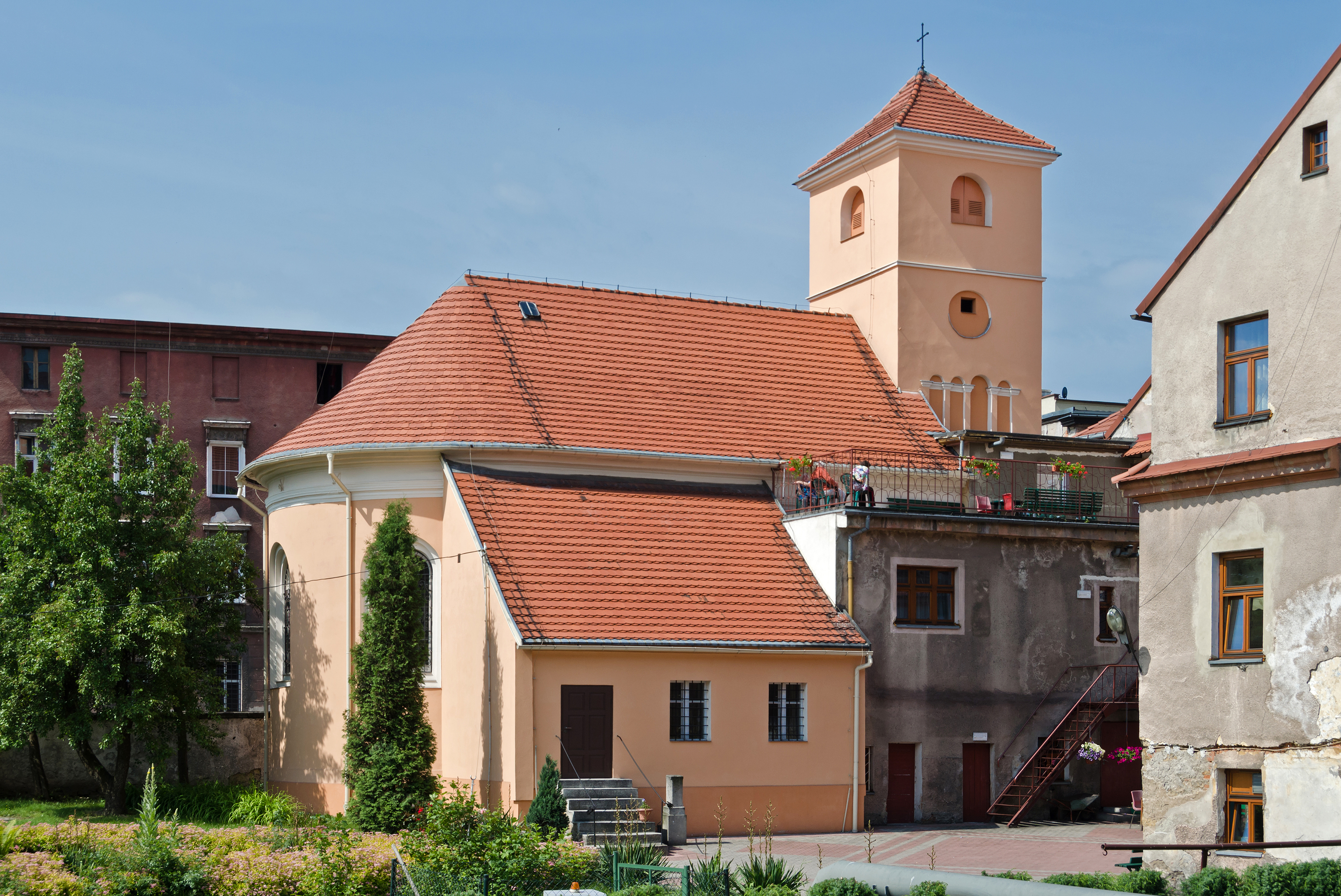 2014 Bystrzyca Kłodzka, kościół św. Jana Nepomucena 00