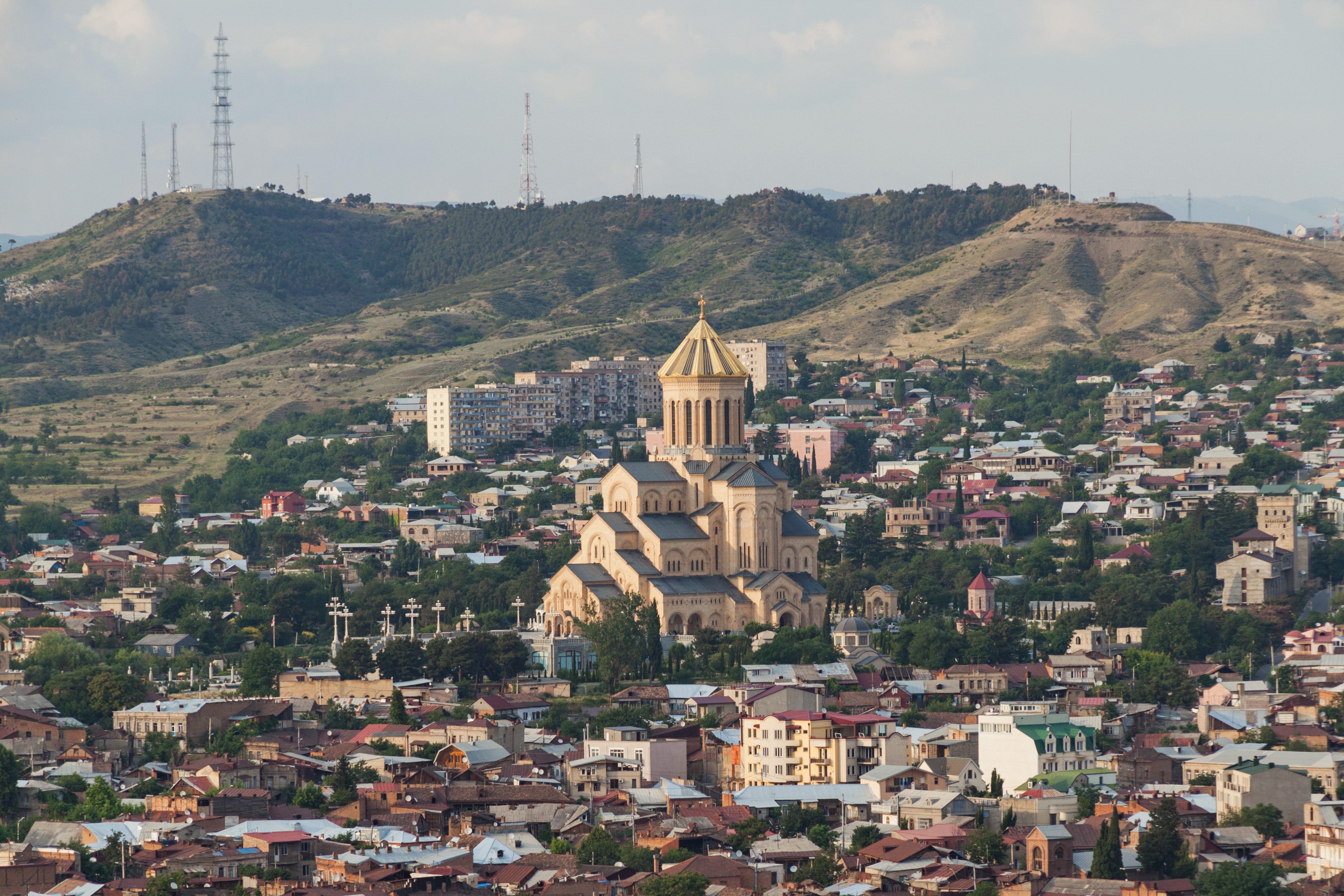 2014 Tbilisi, Widoki z Twierdzy Narikala (04)