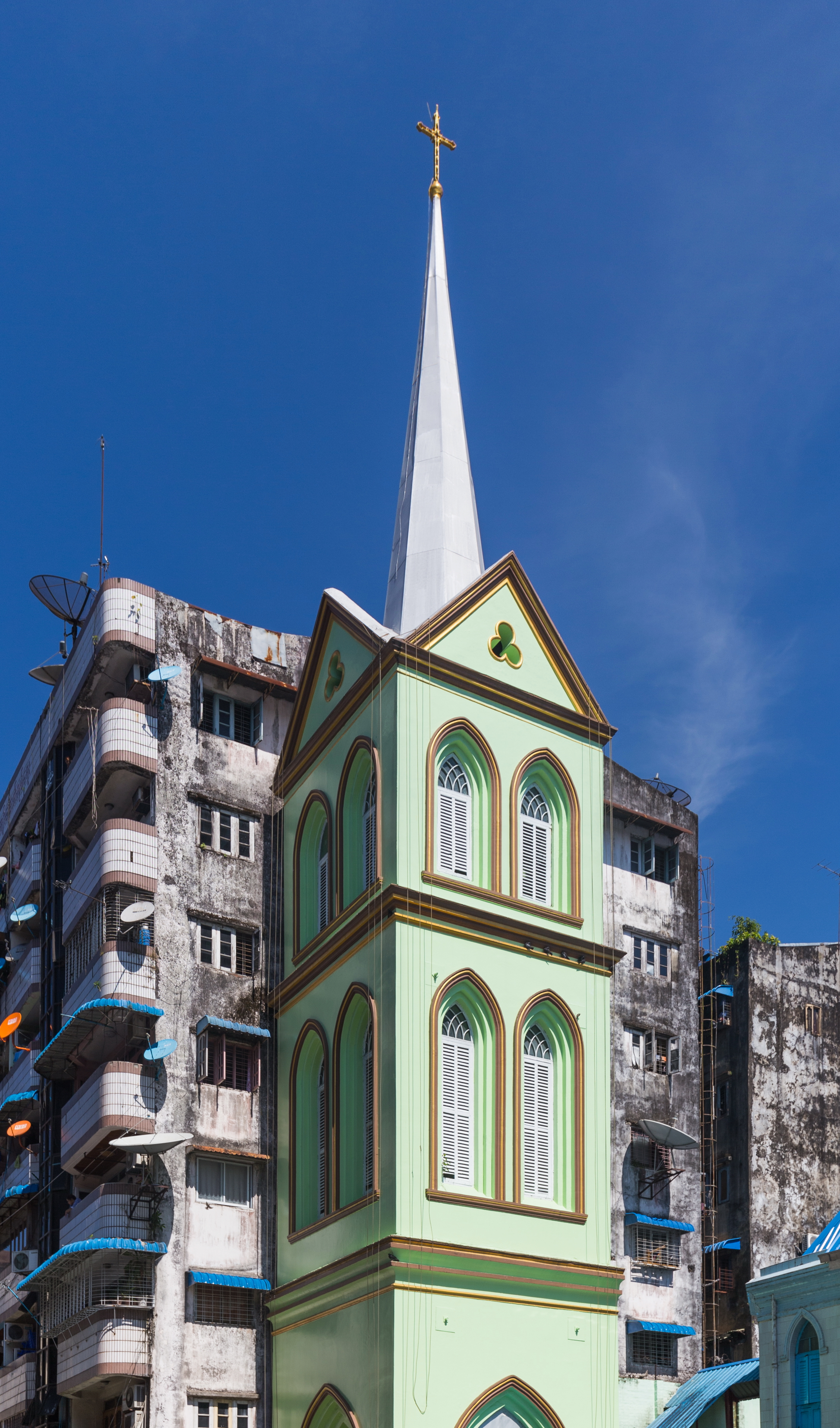 2016 Rangun, Kościół katolicki św. Jana Chrzciciela (03)