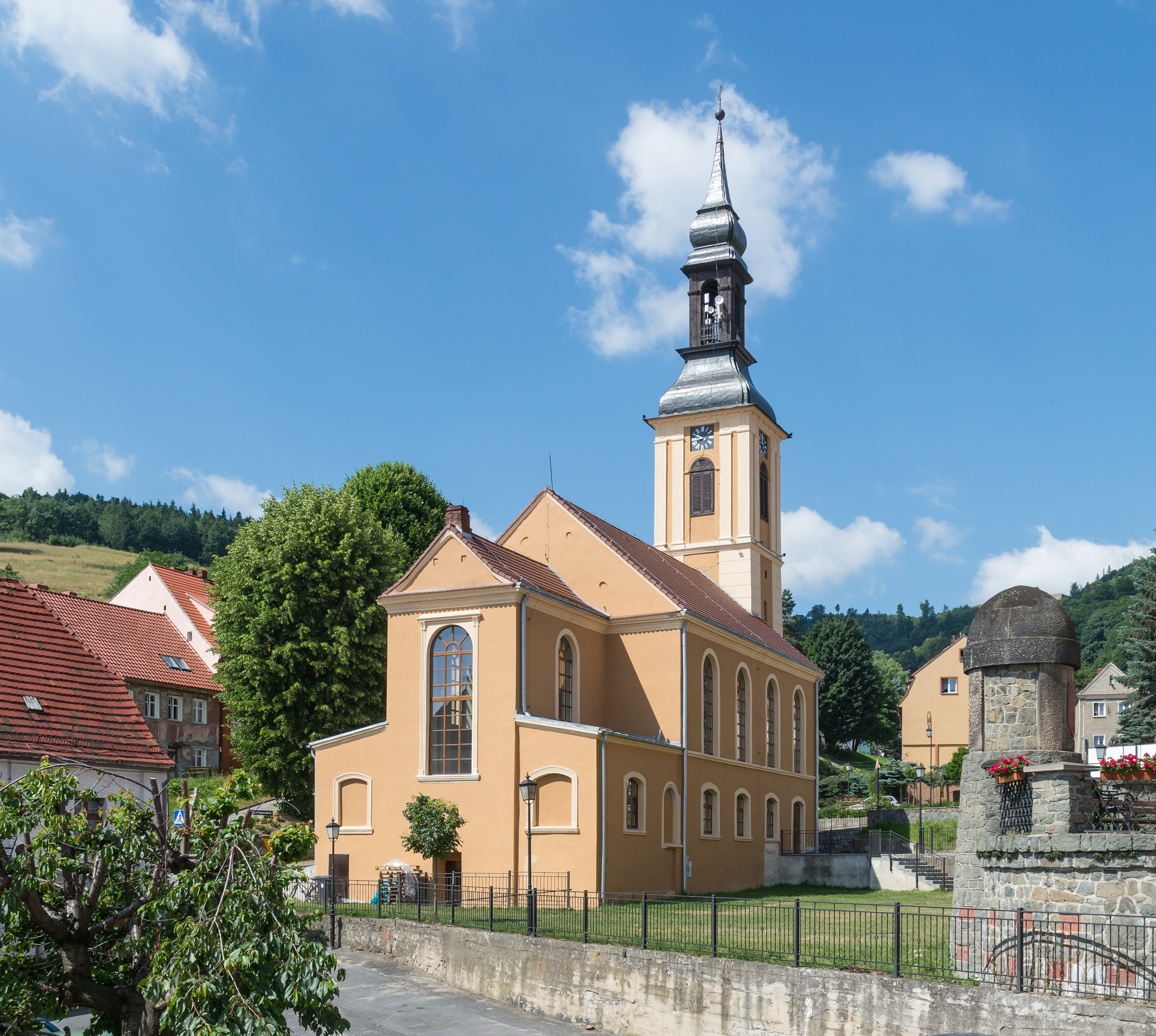 2016 Srebrna Góra, kościół ewangelicki 1
