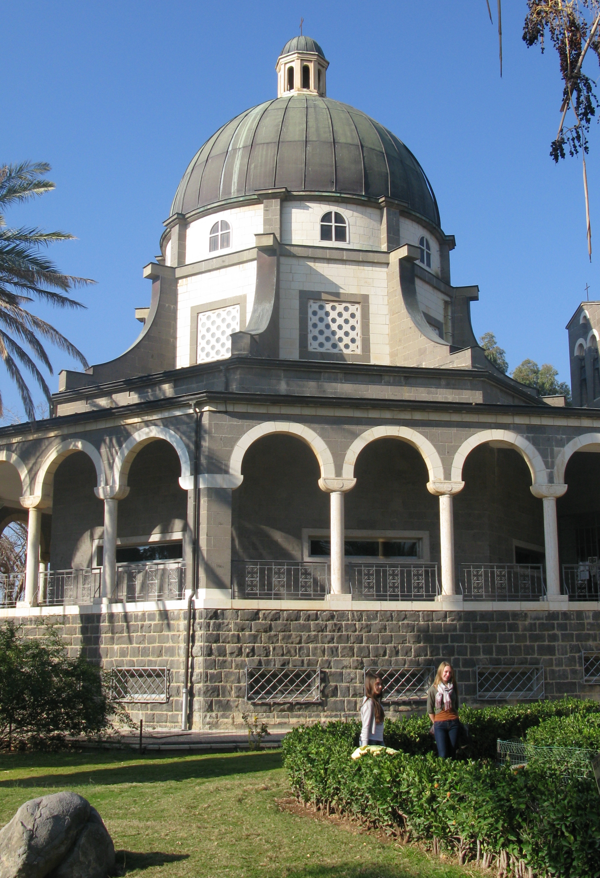 a church on the the Mount of Beatitudes, Israel