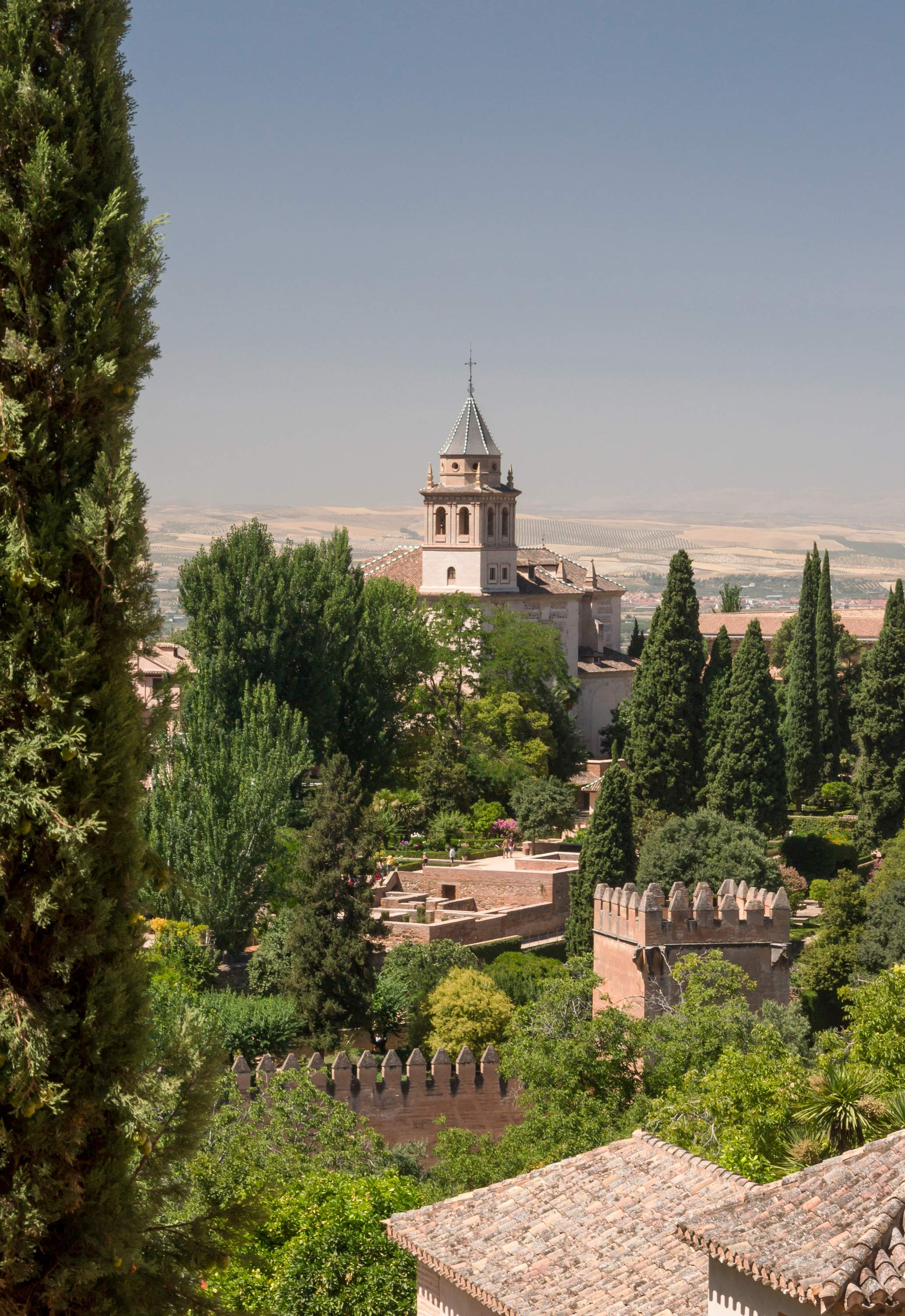 Alhambra church Granada Spain