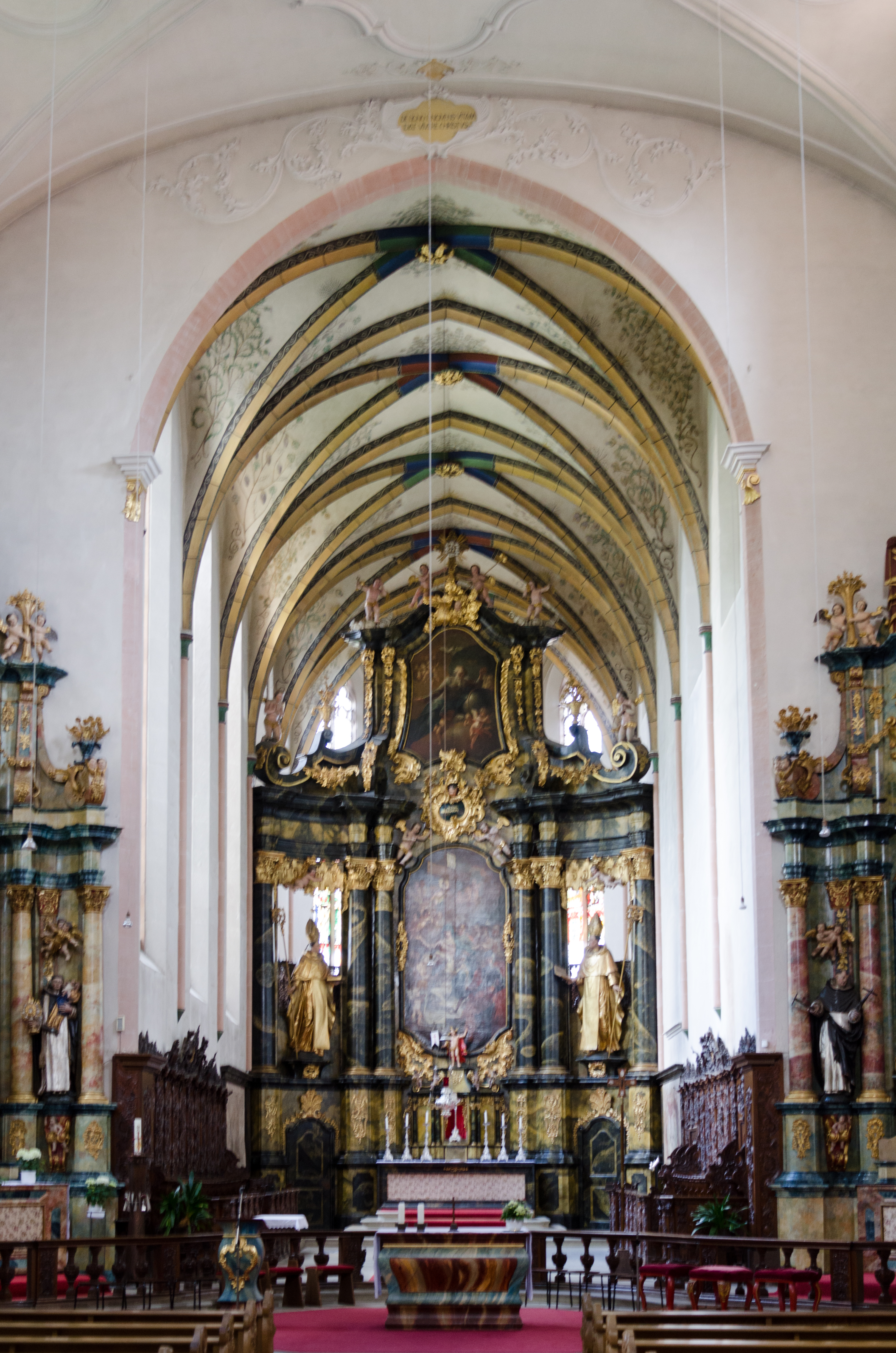 Bad Wimpfen am Berg, Heiligkreuzkirche, Interior, 003
