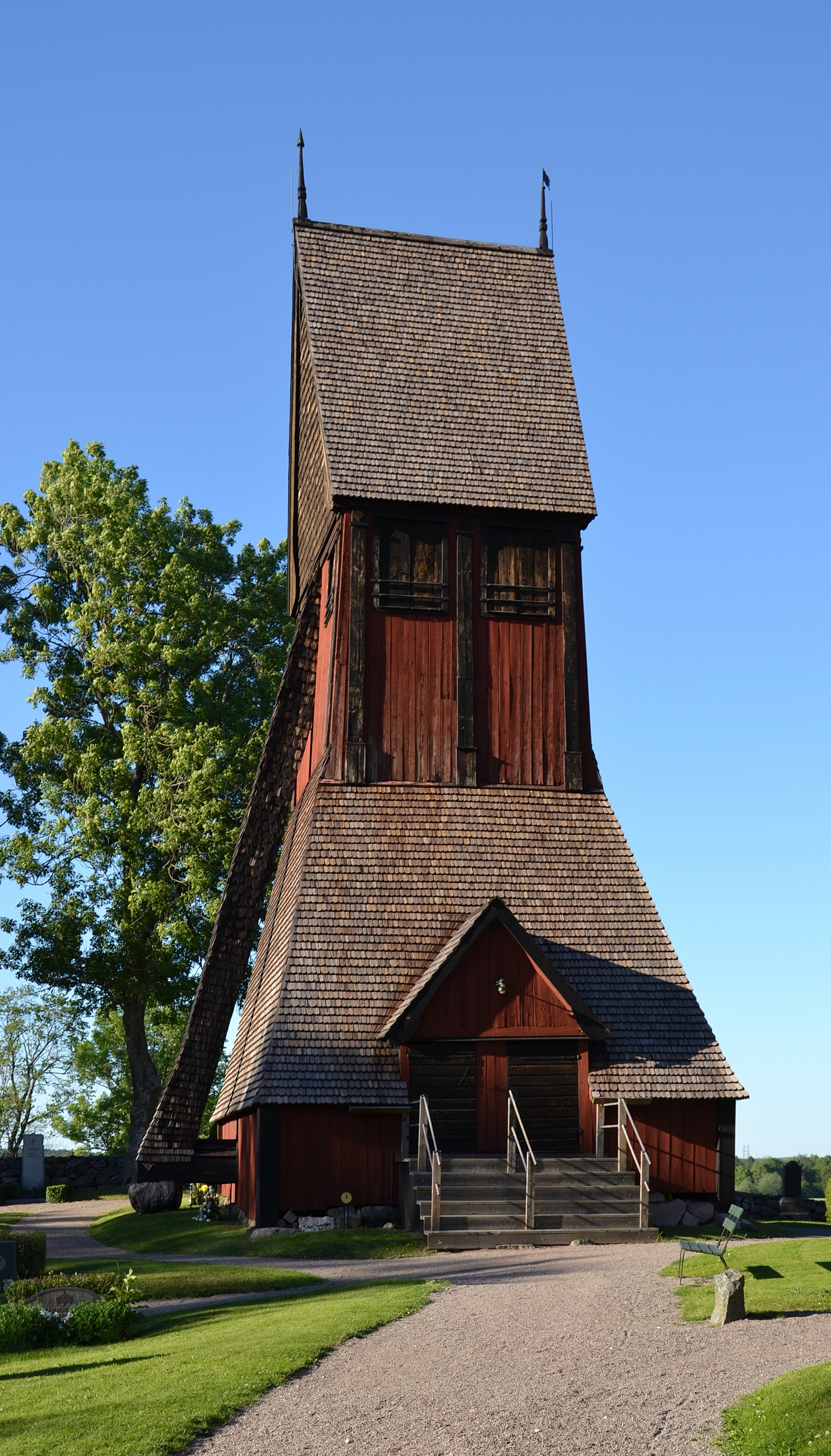 Bell tower of Gamla Uppsala church