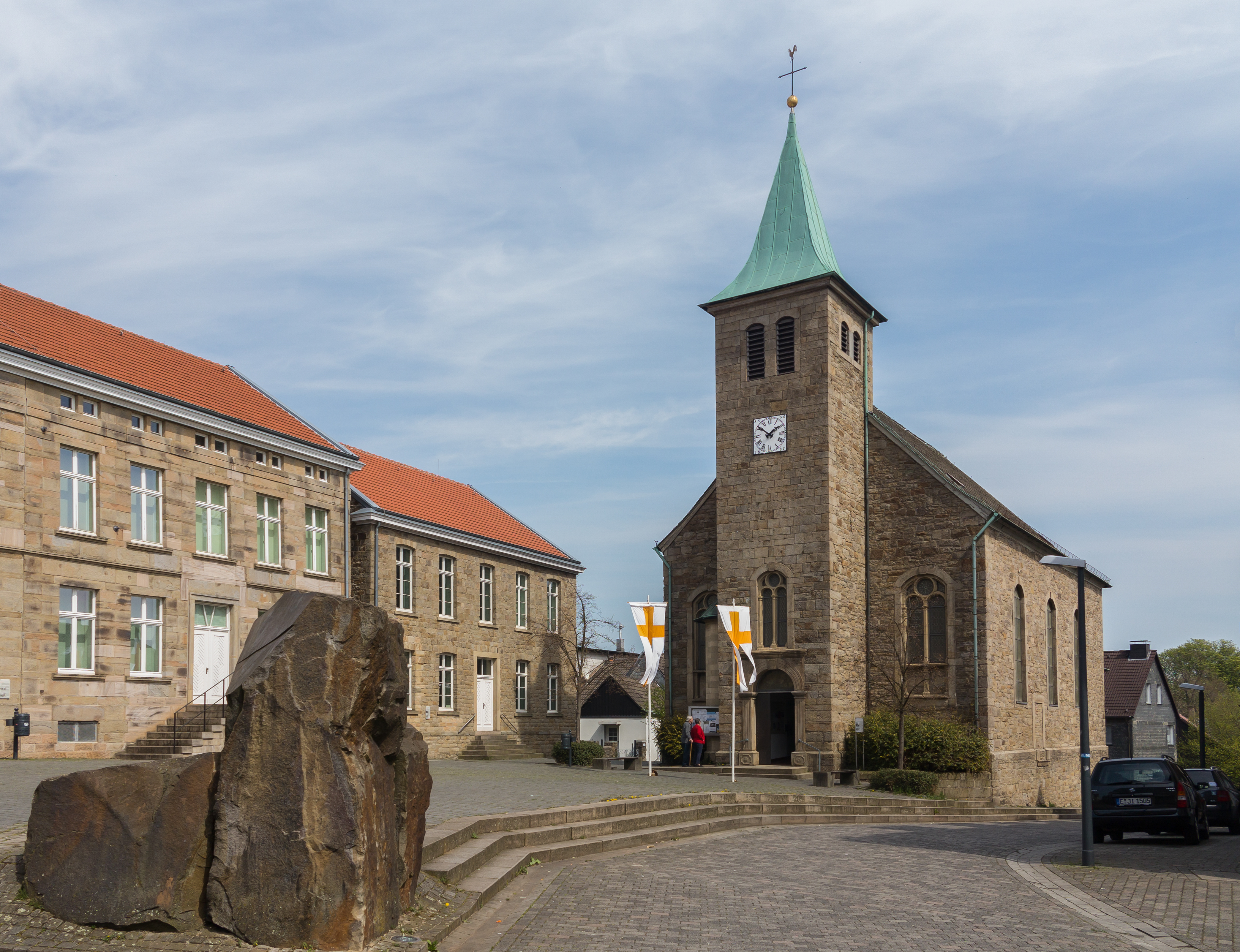 Blankenstein, die katholische Kirche Sankt Johann Baptist DmA154 foto10 2015-04-19 13.45