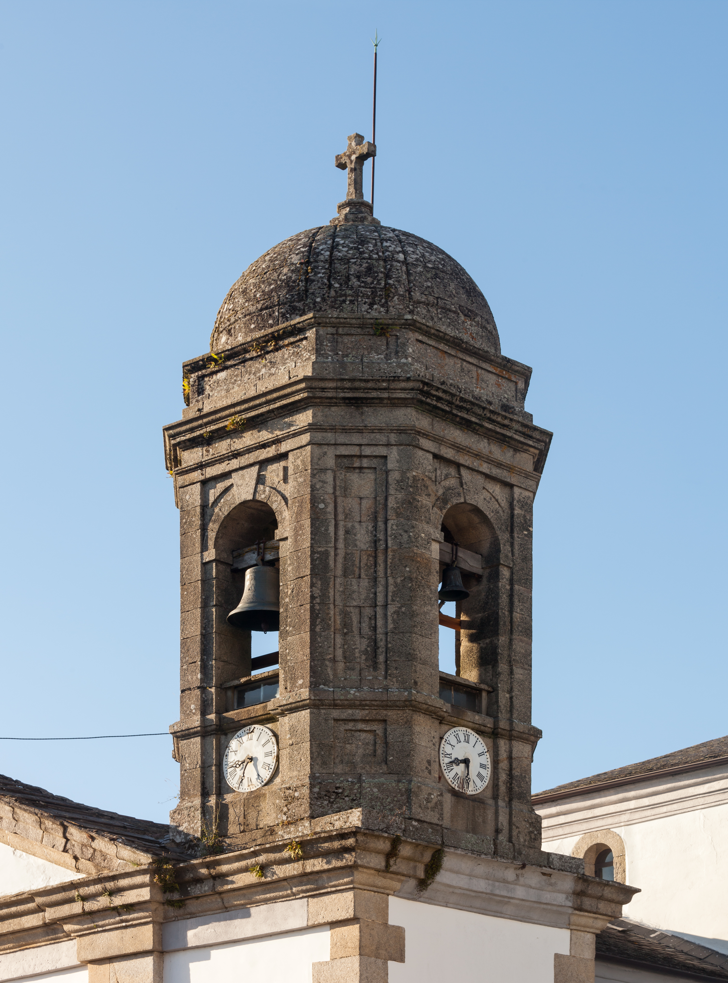Campanario da igrexa parroquial de Santa María de Vilalba. Galiza 01