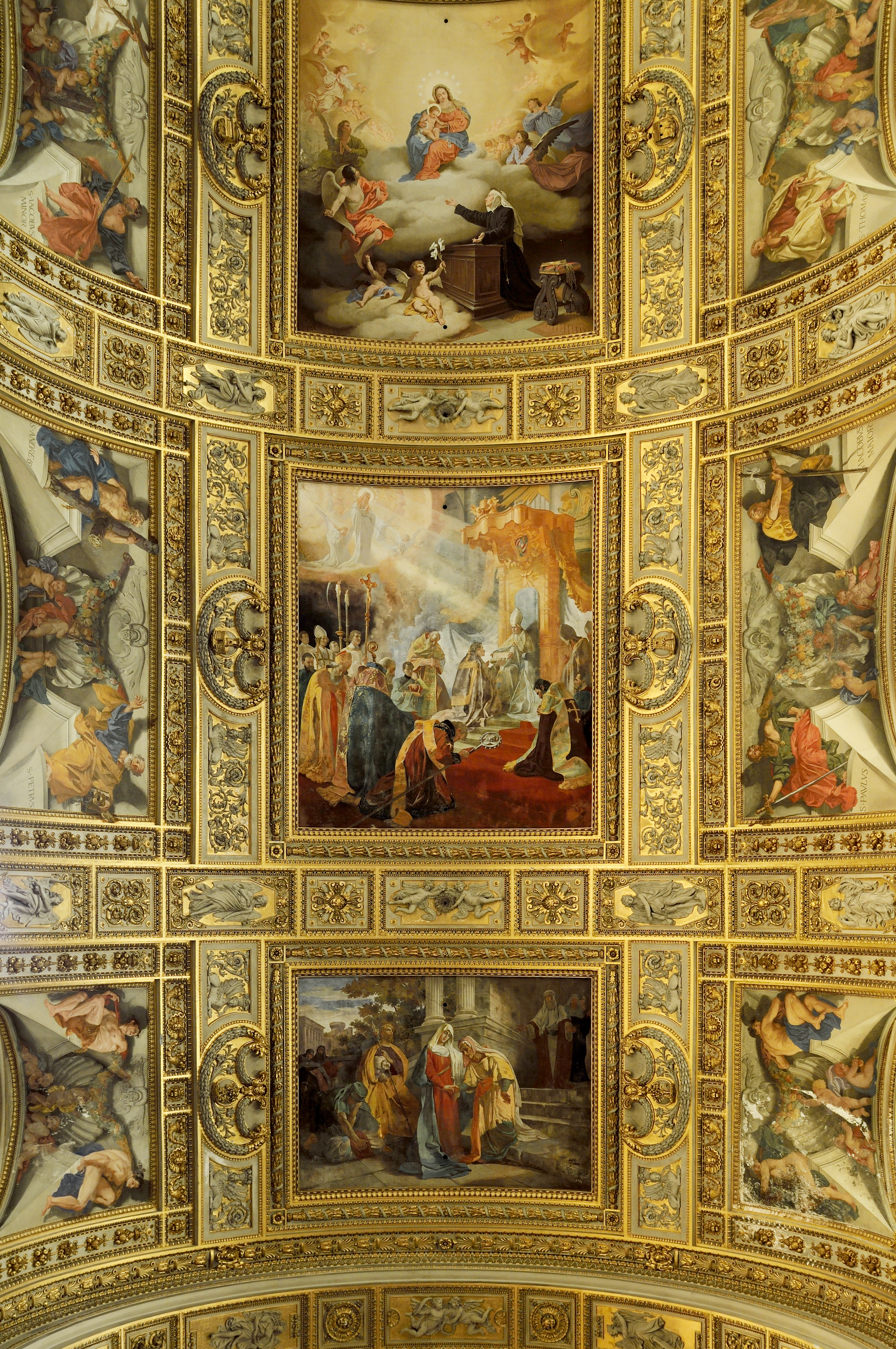 Ceiling of Sant'Andrea della Valle (Rome)