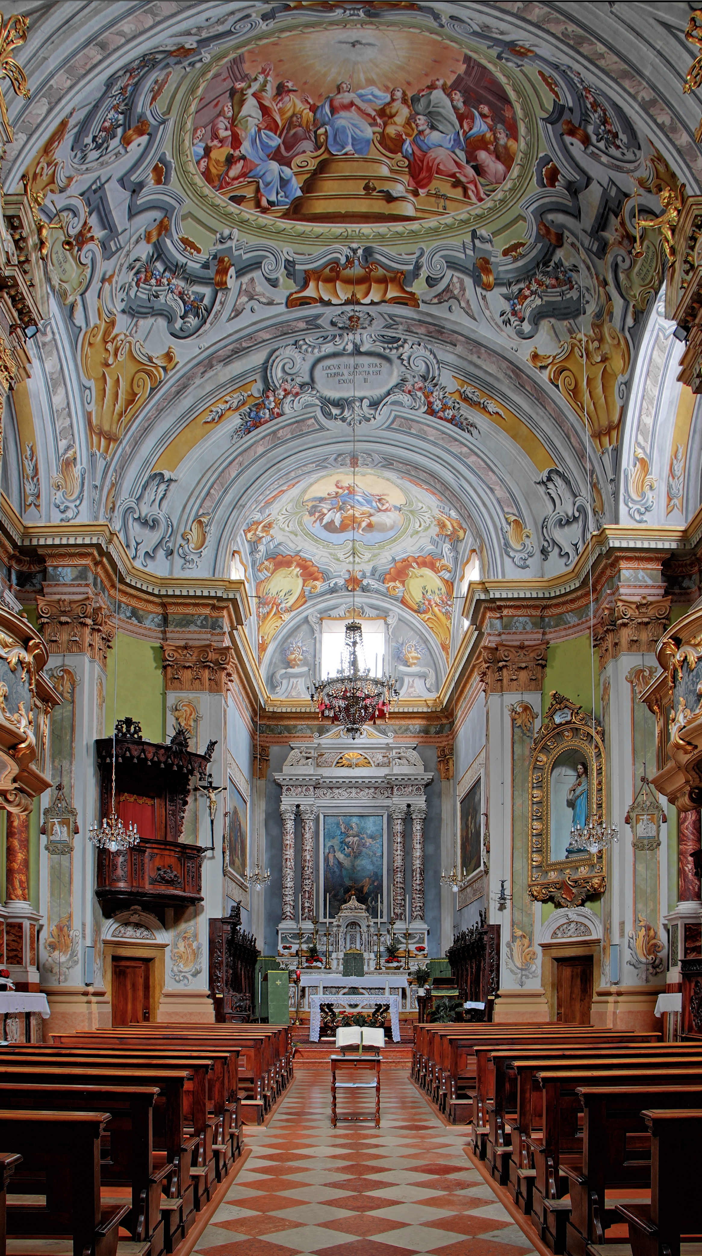 Chiesa di San Bartholomeo - Vesio - Interior