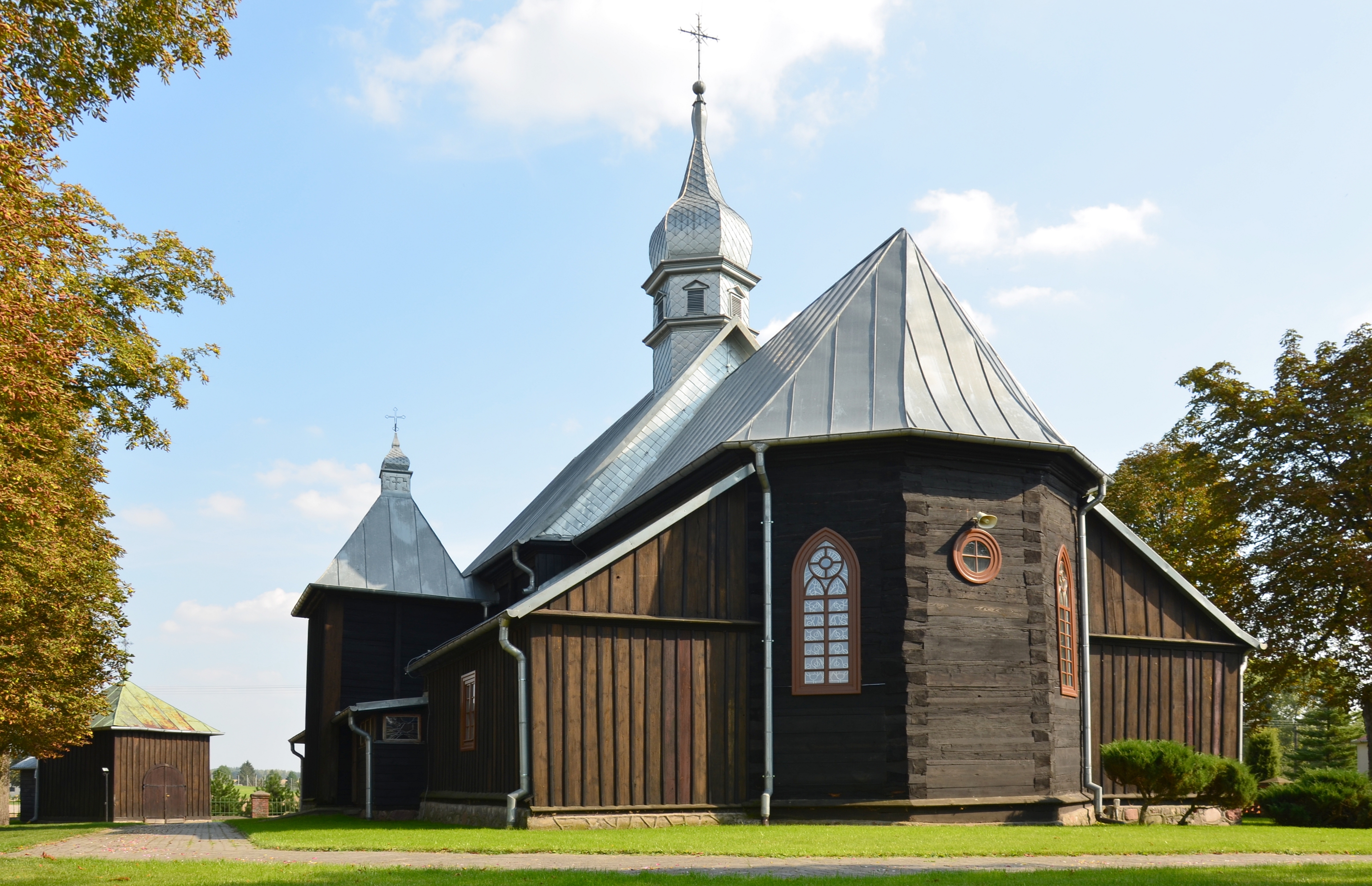 Chrostkowo, kościół św. Barbary 1 (WLZ14)