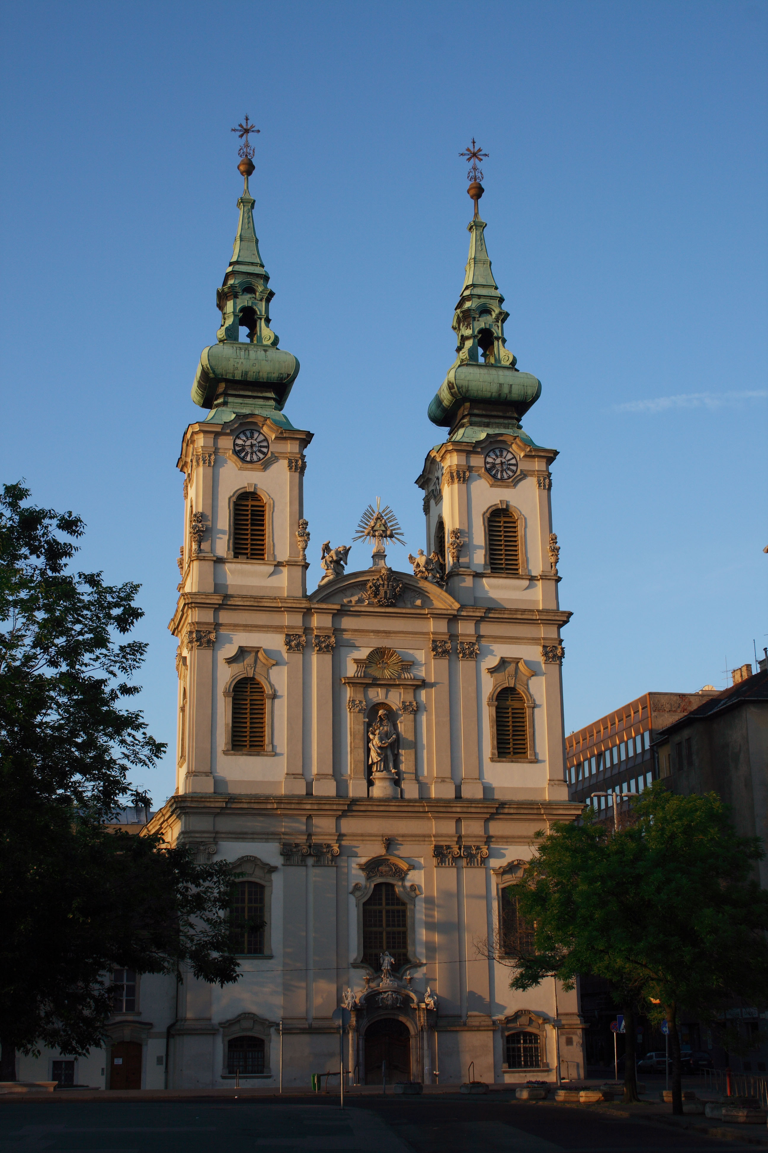 Church of St Anne in Budapest I. district