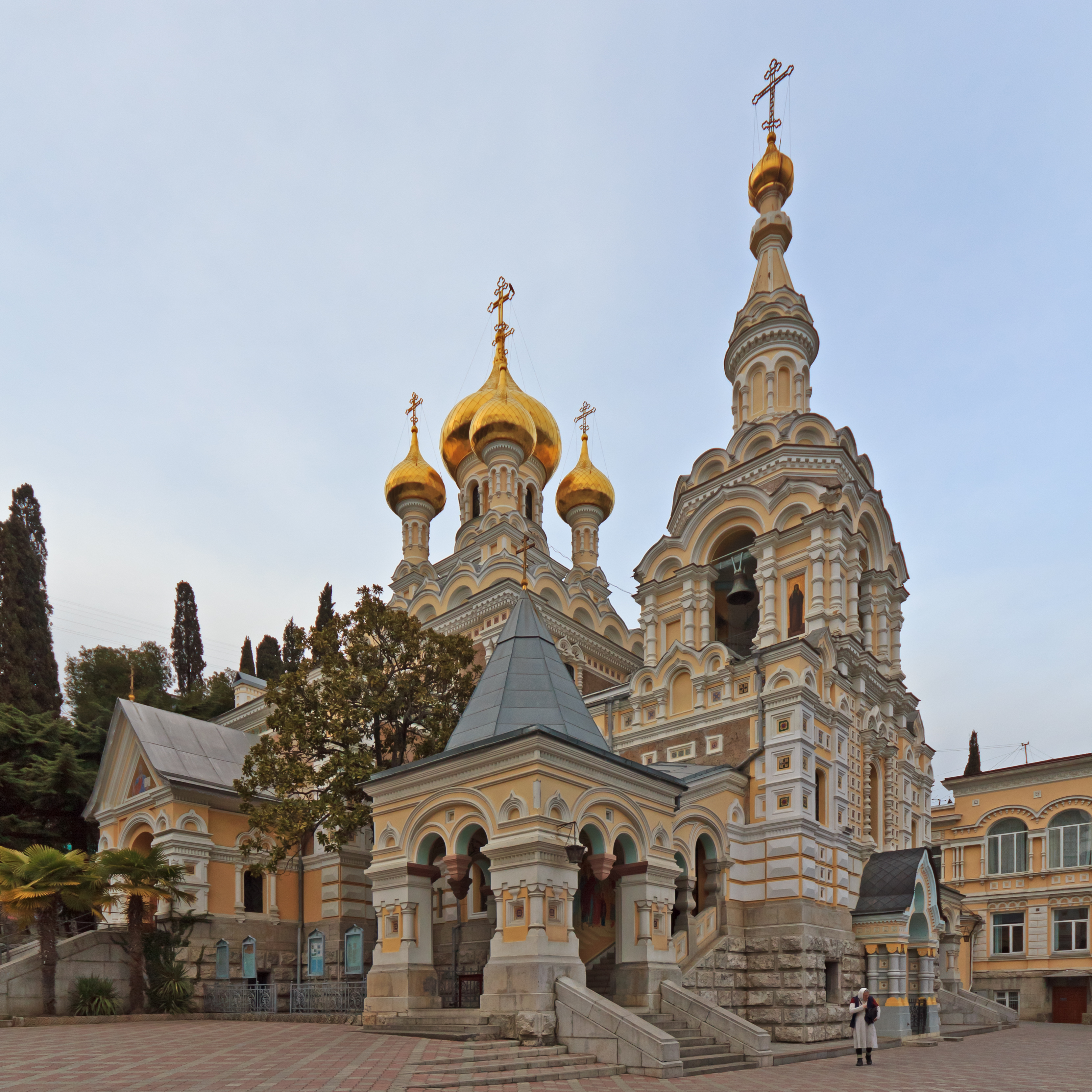 Crimea South Coast 04-14 img12 Yalta Alexander Nevsky Church