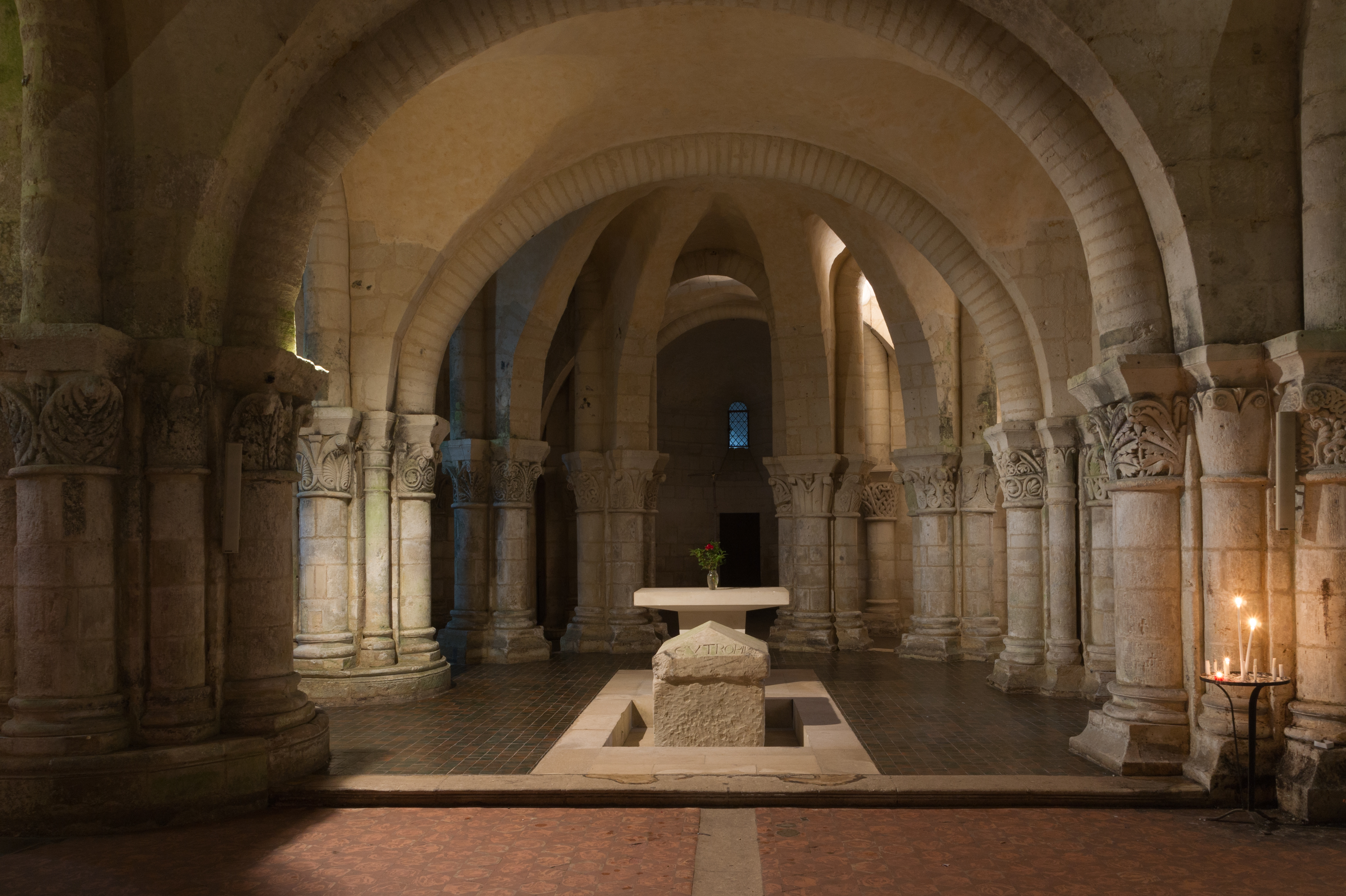 Crypte Saint Eutrope Saintes Choeur Charente-Maritime
