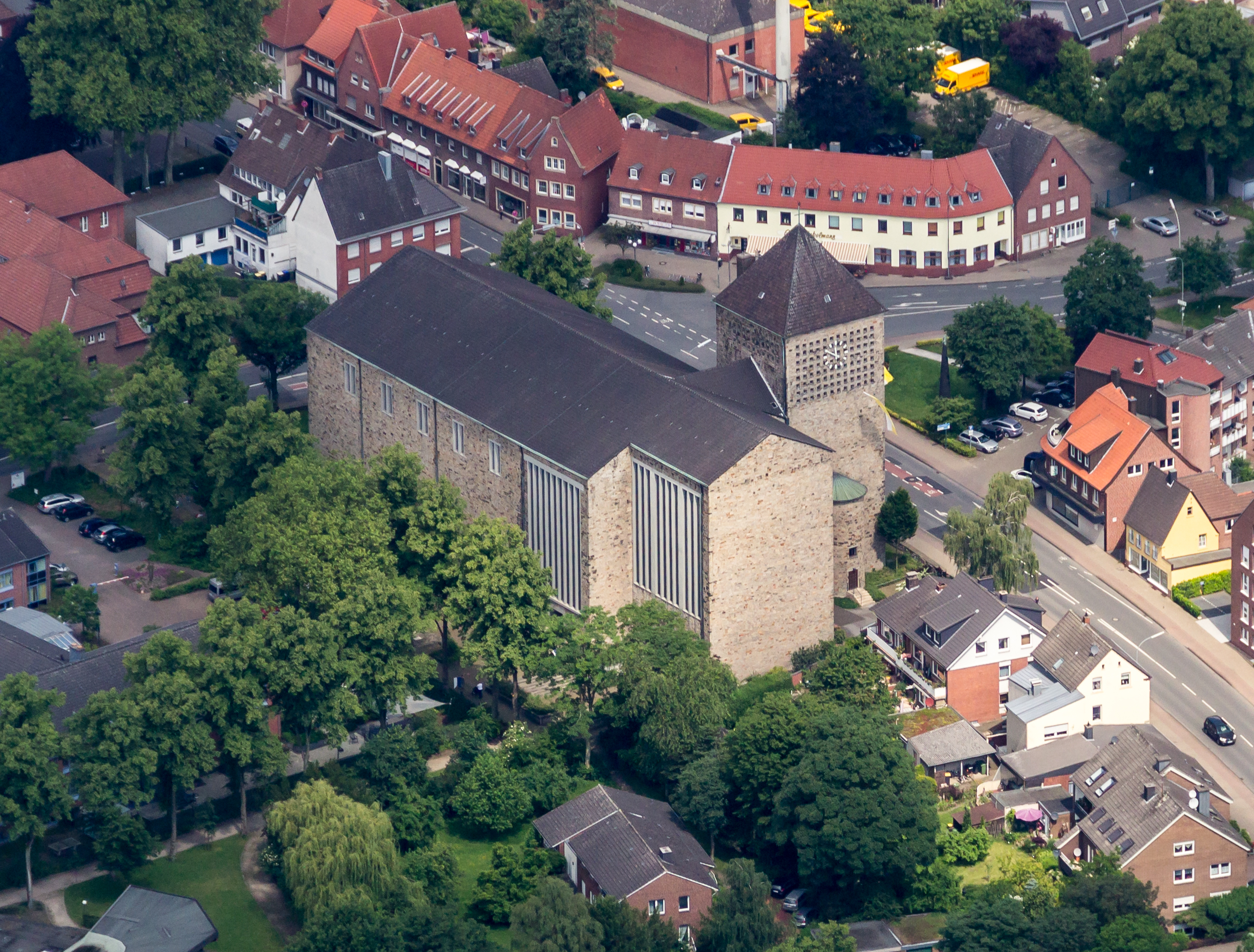 Dülmen, Heilig-Kreuz-Kirche -- 2014 -- 8086 -- Ausschnitt