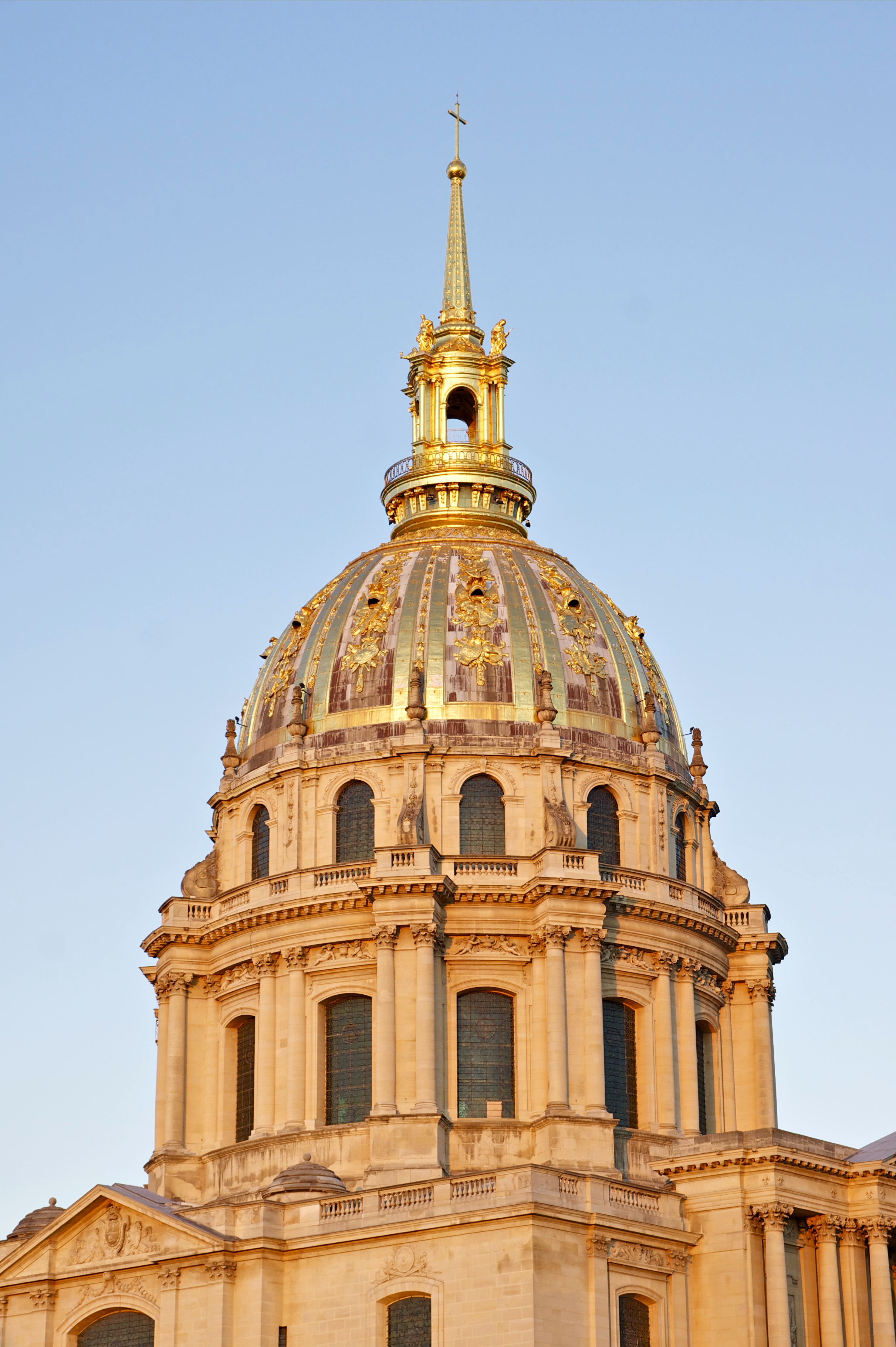Dôme Saint Louis des Invalides soir
