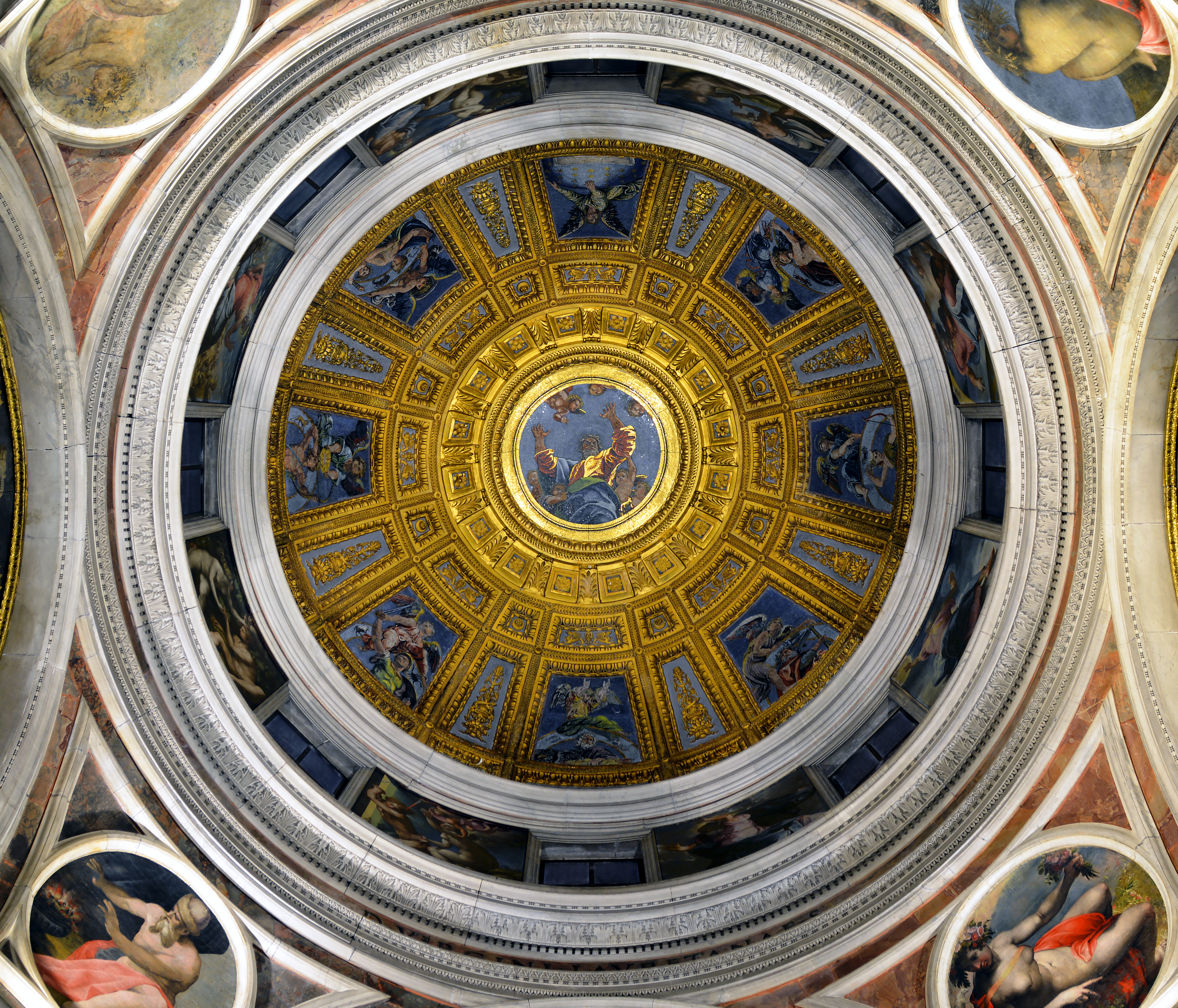 Dome Cappella Chigi, Santa Maria del Popolo (Rome)