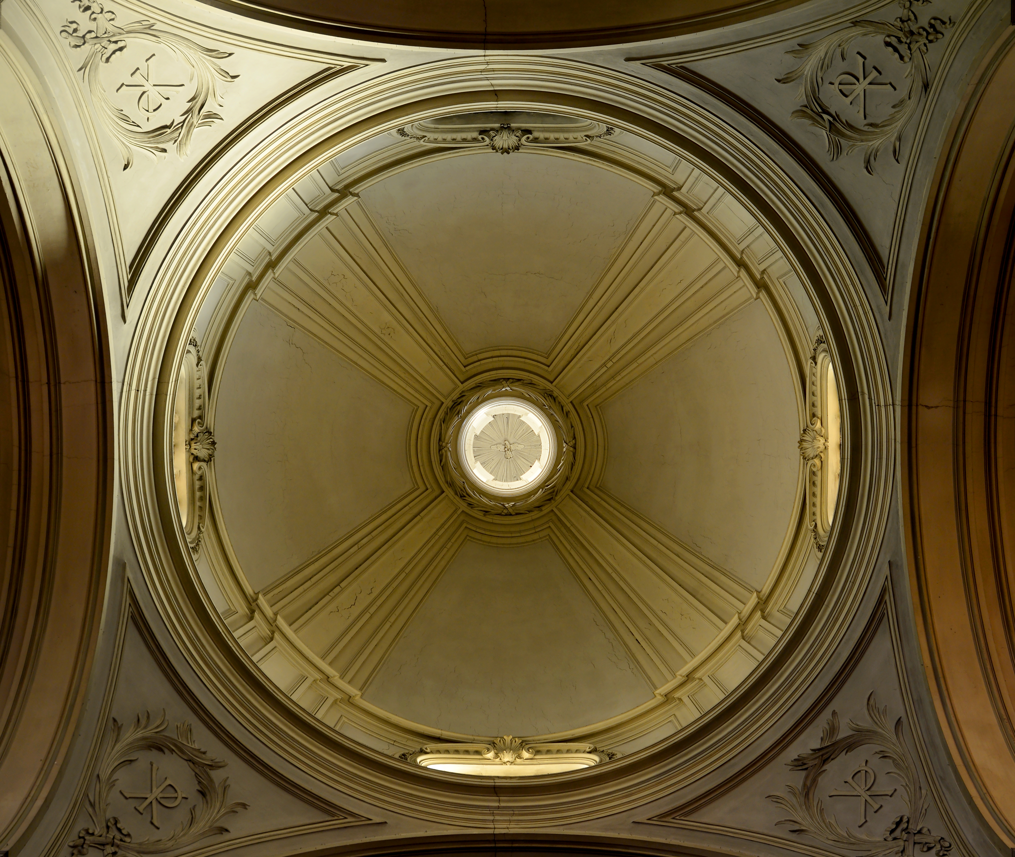 Dome of Church of Santi Marcellino e Pietro al Laterano