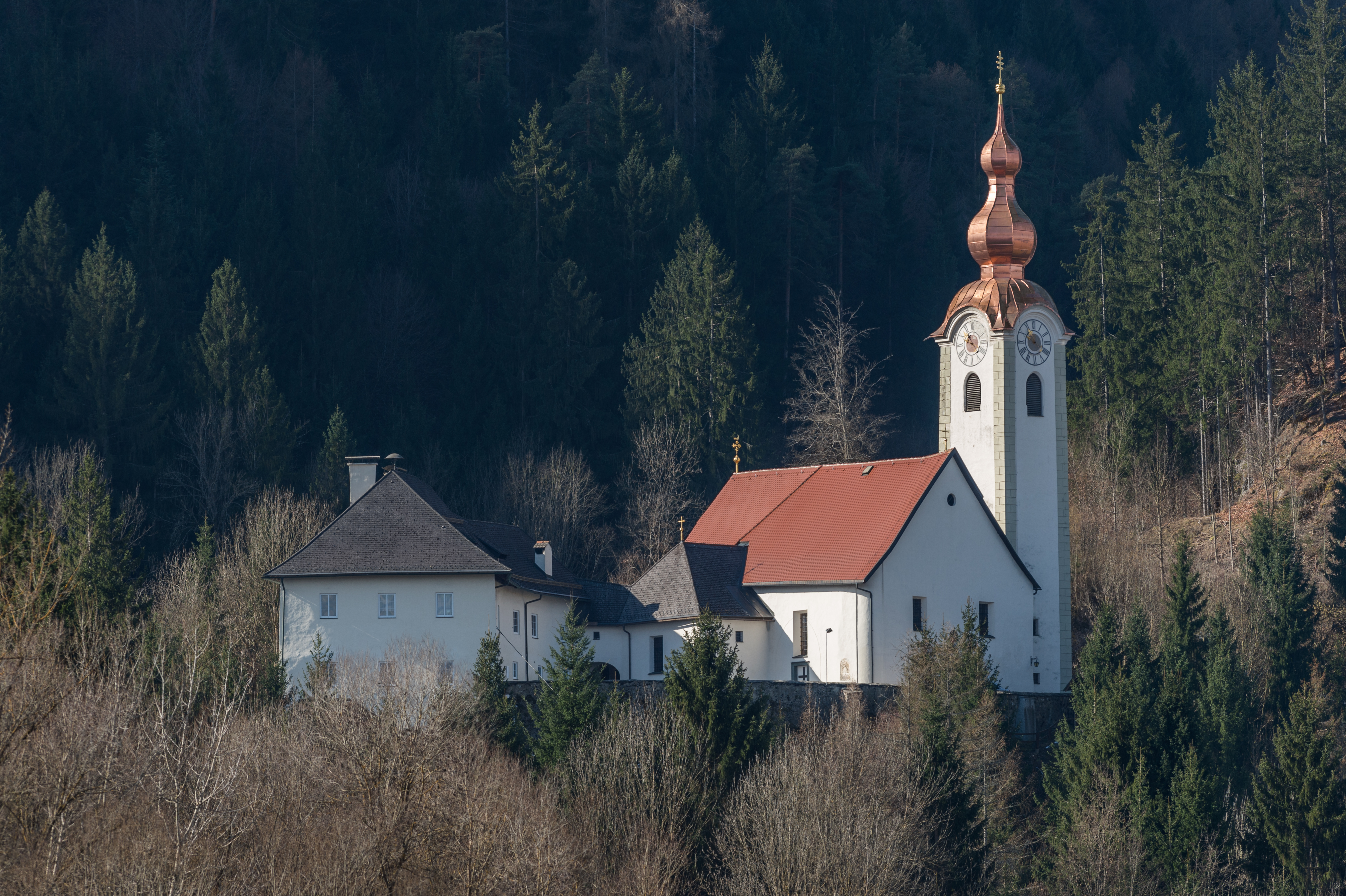 Ebenthal Gurnitz Propstei und Pfarrkirche Sankt Martin 06032015 0283