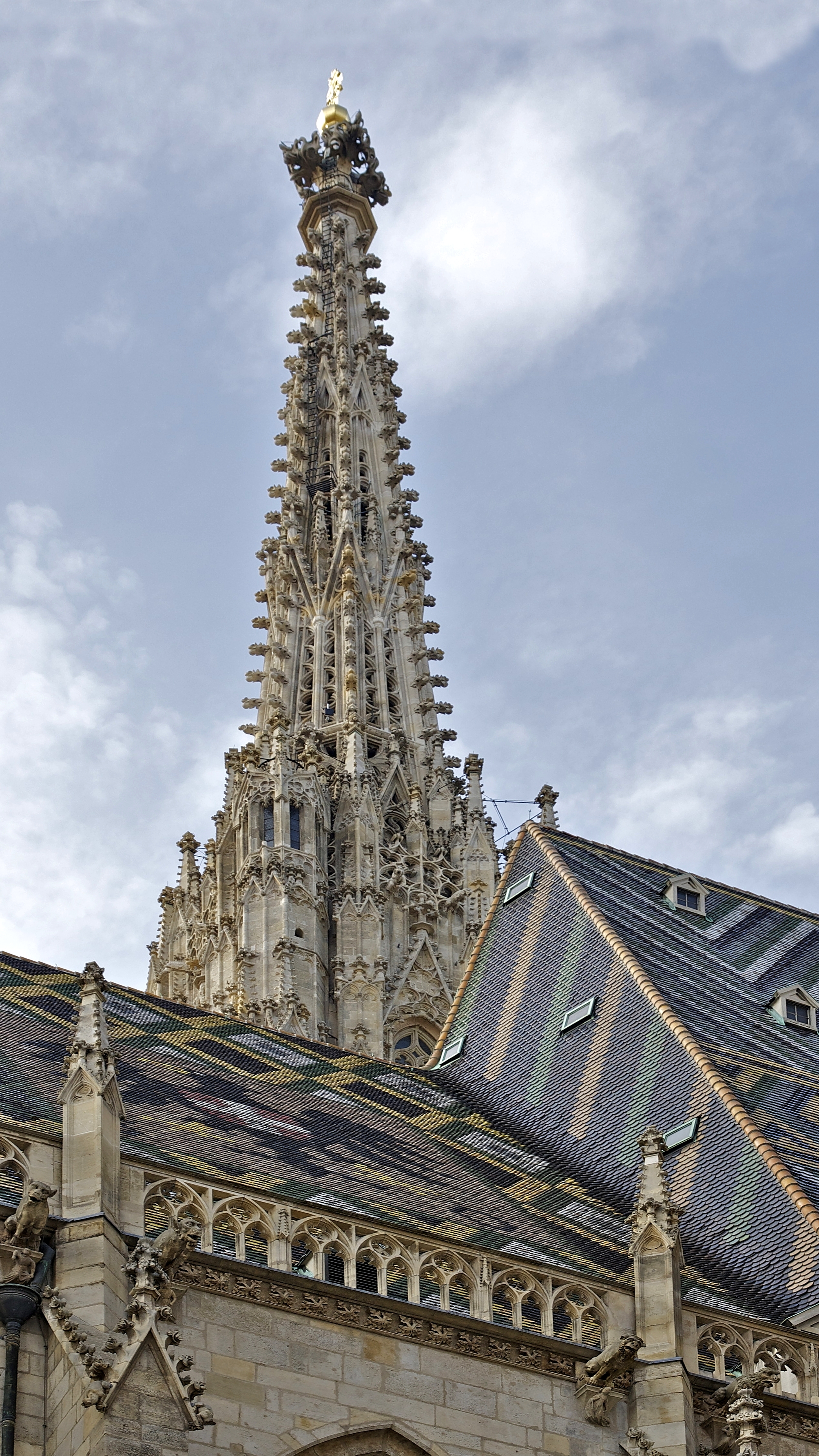Flèche cathédrale Saint Etienne Vienne Autriche