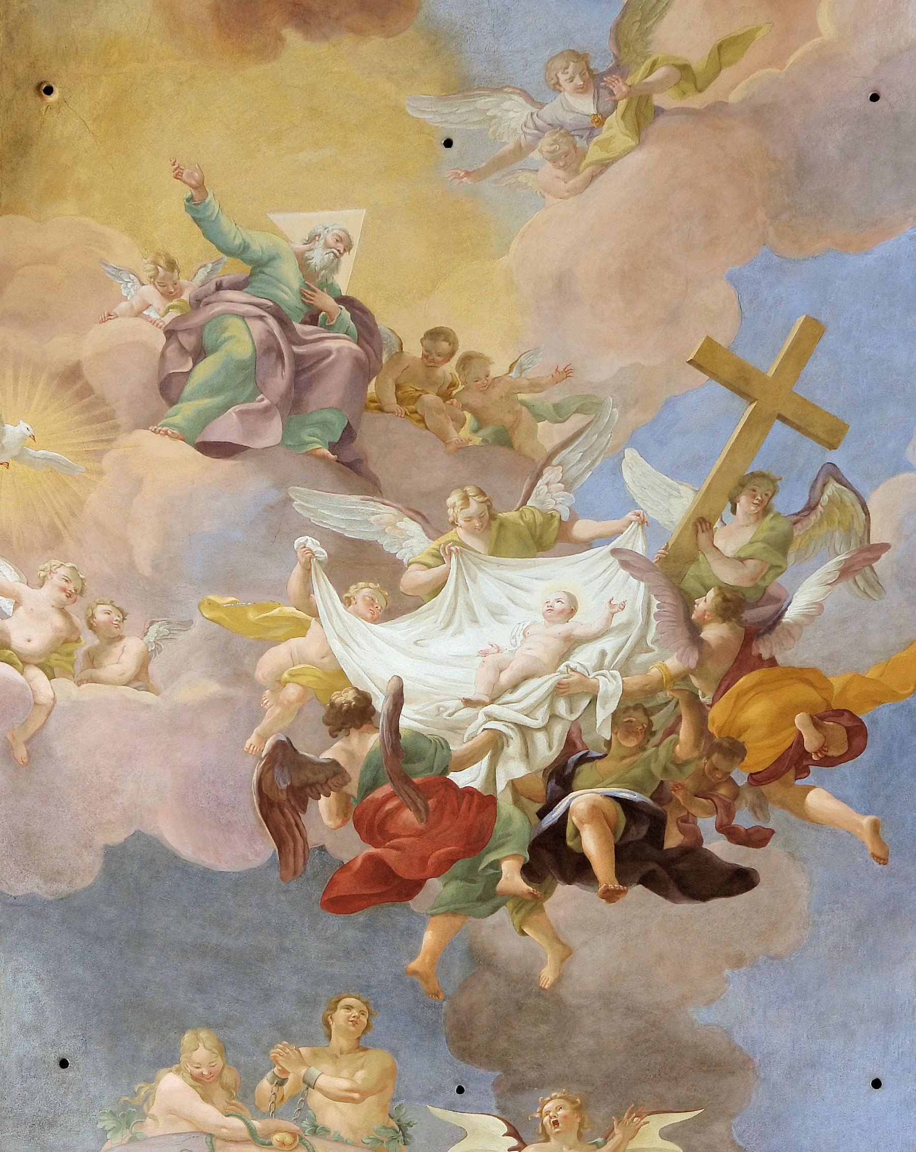 Glory of the New born Christ - Annakirche Vienna