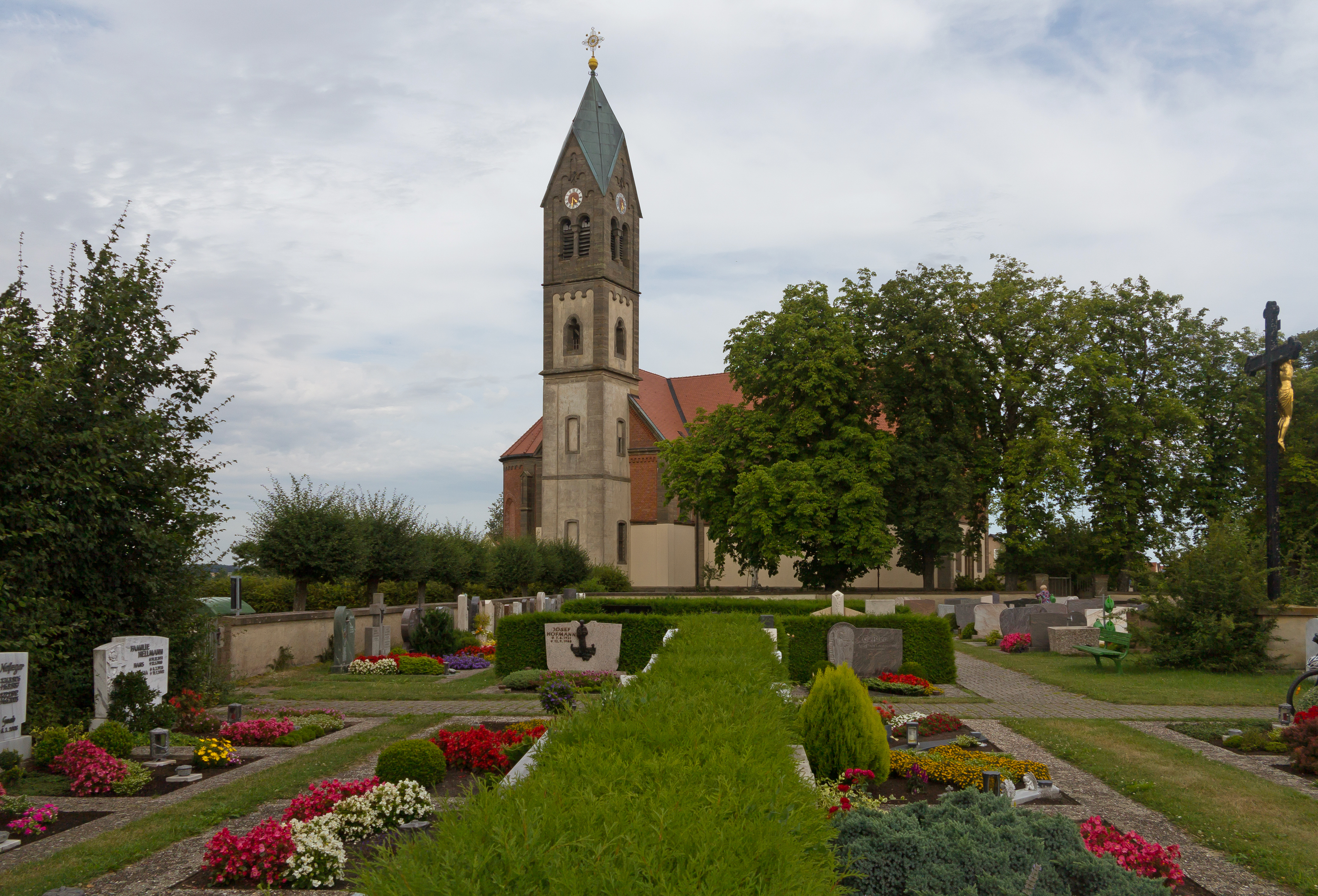Grossenried, katholische Pfarrkirche St. Laurentius DmD-5-71-115-24 foto6 2016-08-04 16.27