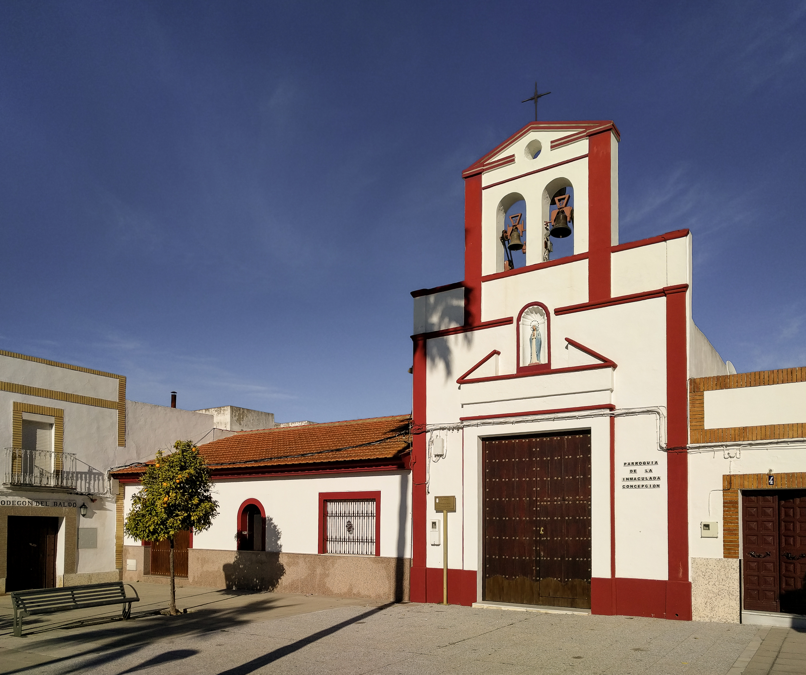 Iglesia Parroquial de la Inmaculada Concepcion. Aldeaquintana, Cordoba. Spain