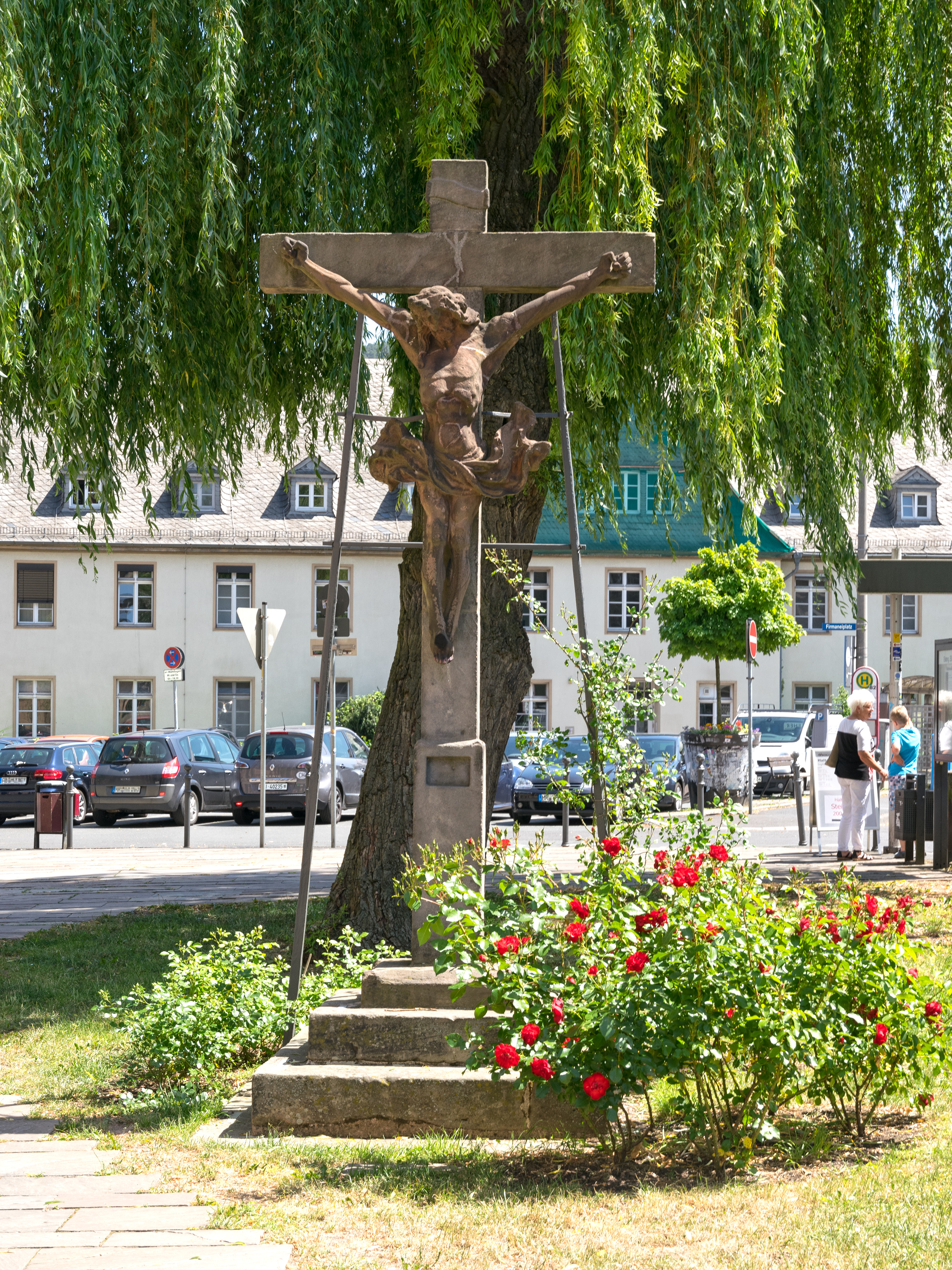 Kruzifix bei der Elisabethkirche Marburg (02)