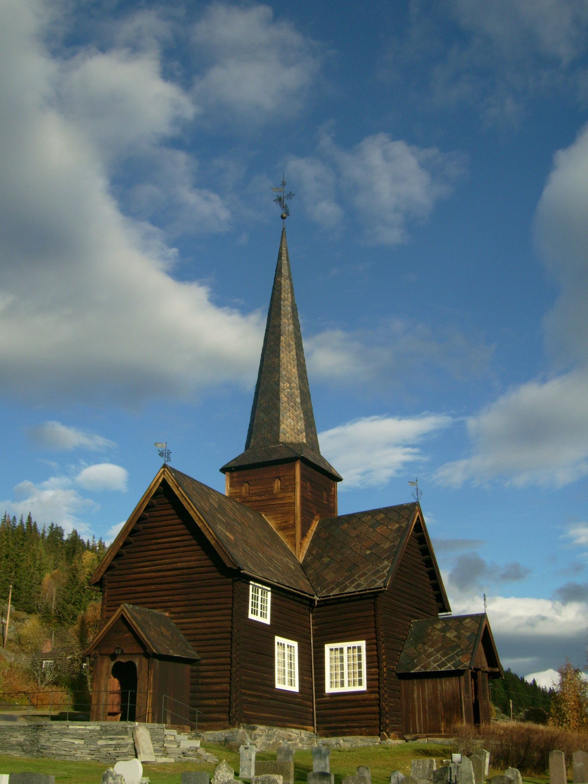 Kvikne church, Nord-Fron, Norway