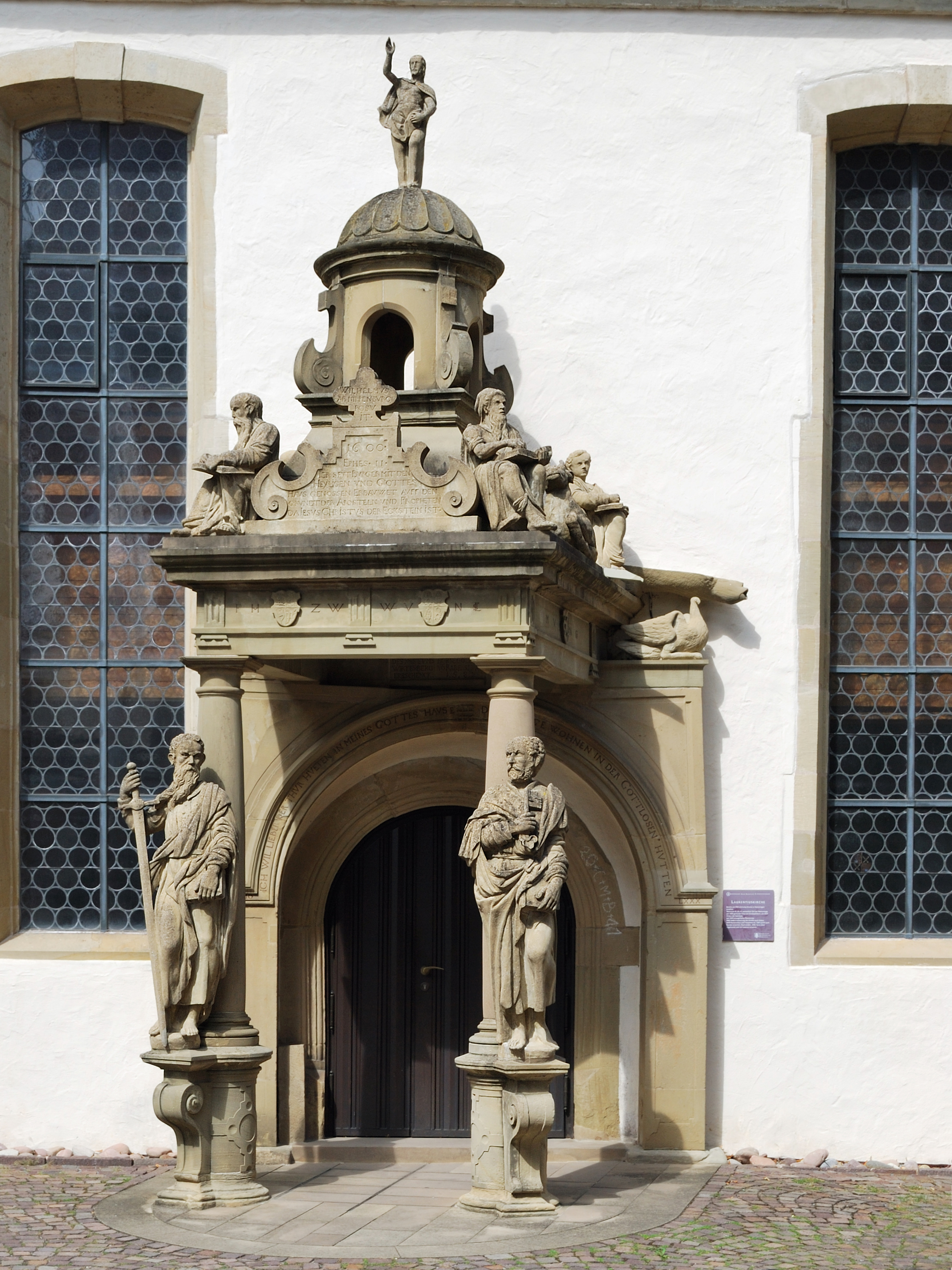 Laurentiuskirche Hemmingen Portal (2)