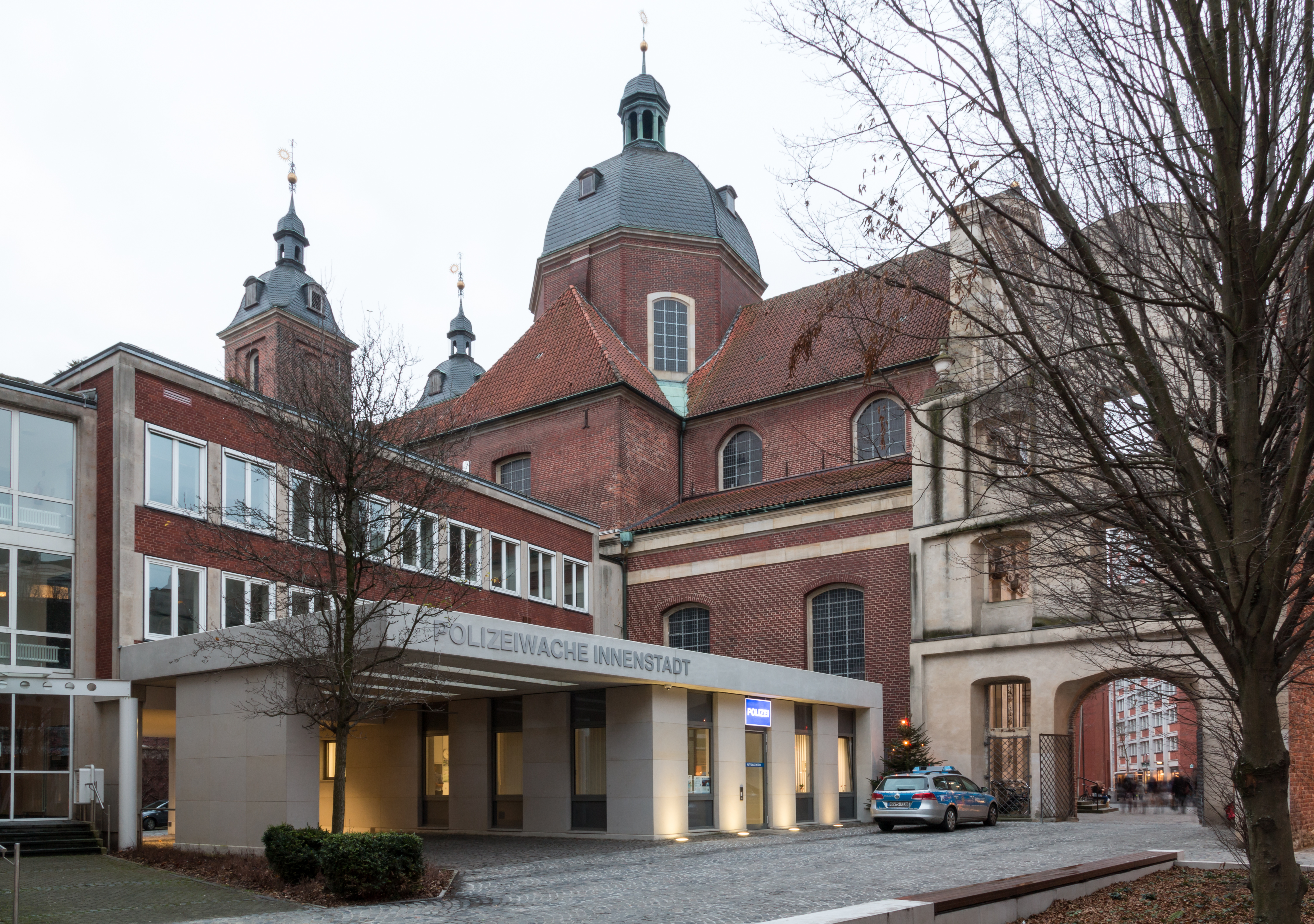 Münster, Dominikanerkirche (und Polizeiwache) -- 2014 -- 4631
