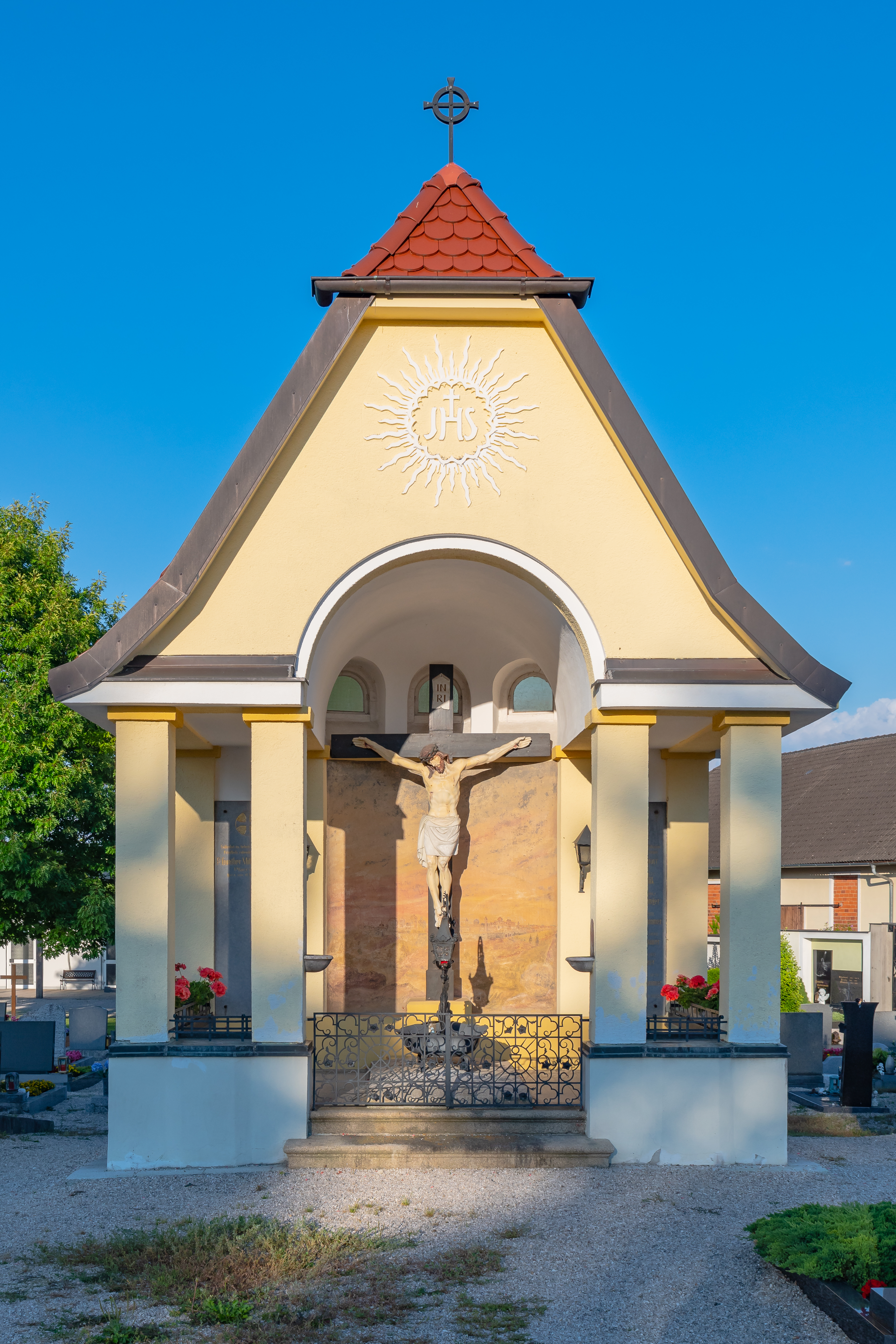 Neuhofen ad Krems Friedhof Kapelle-8214