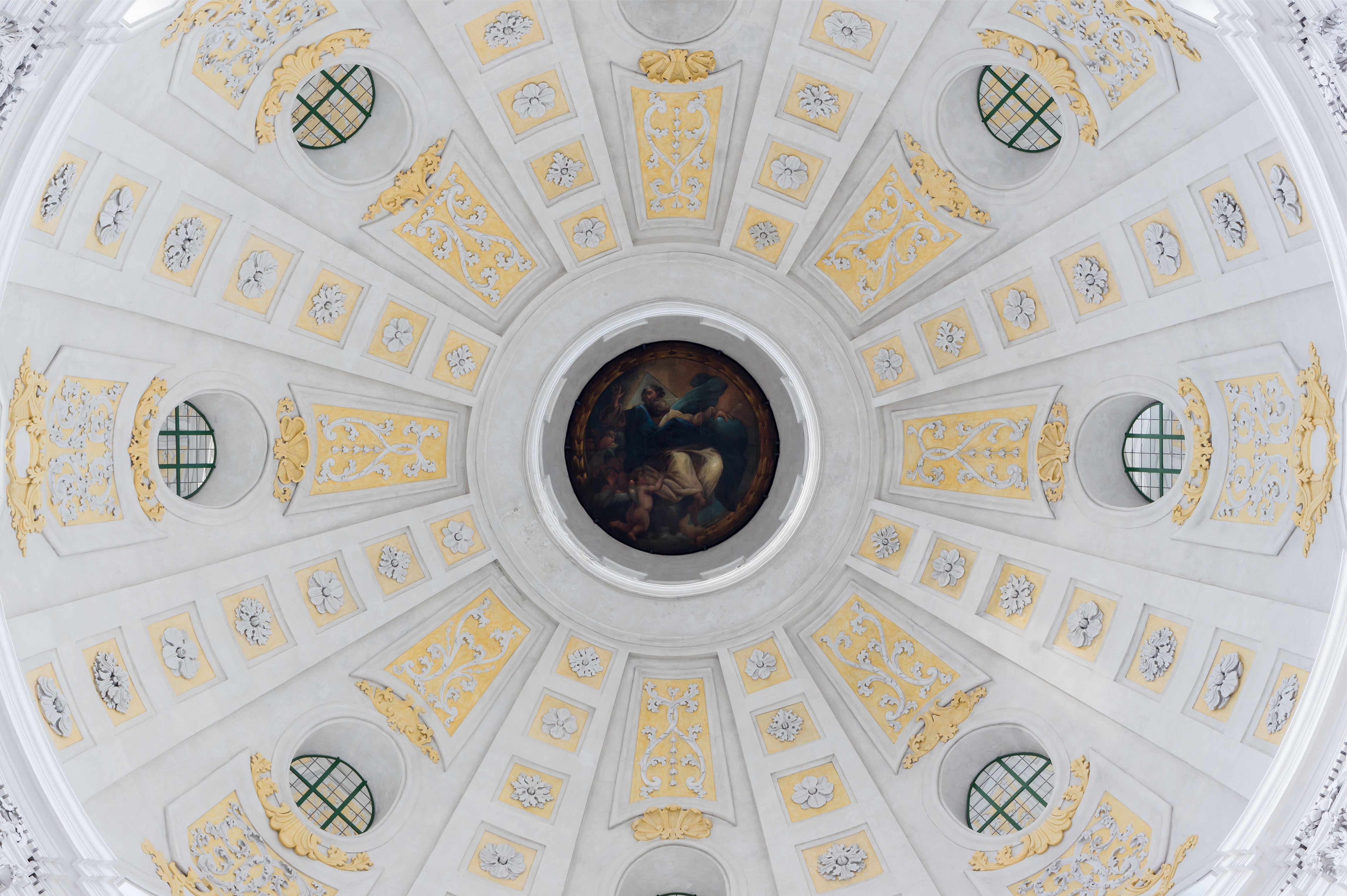 Oculus cupola Theatinerkirche Munich