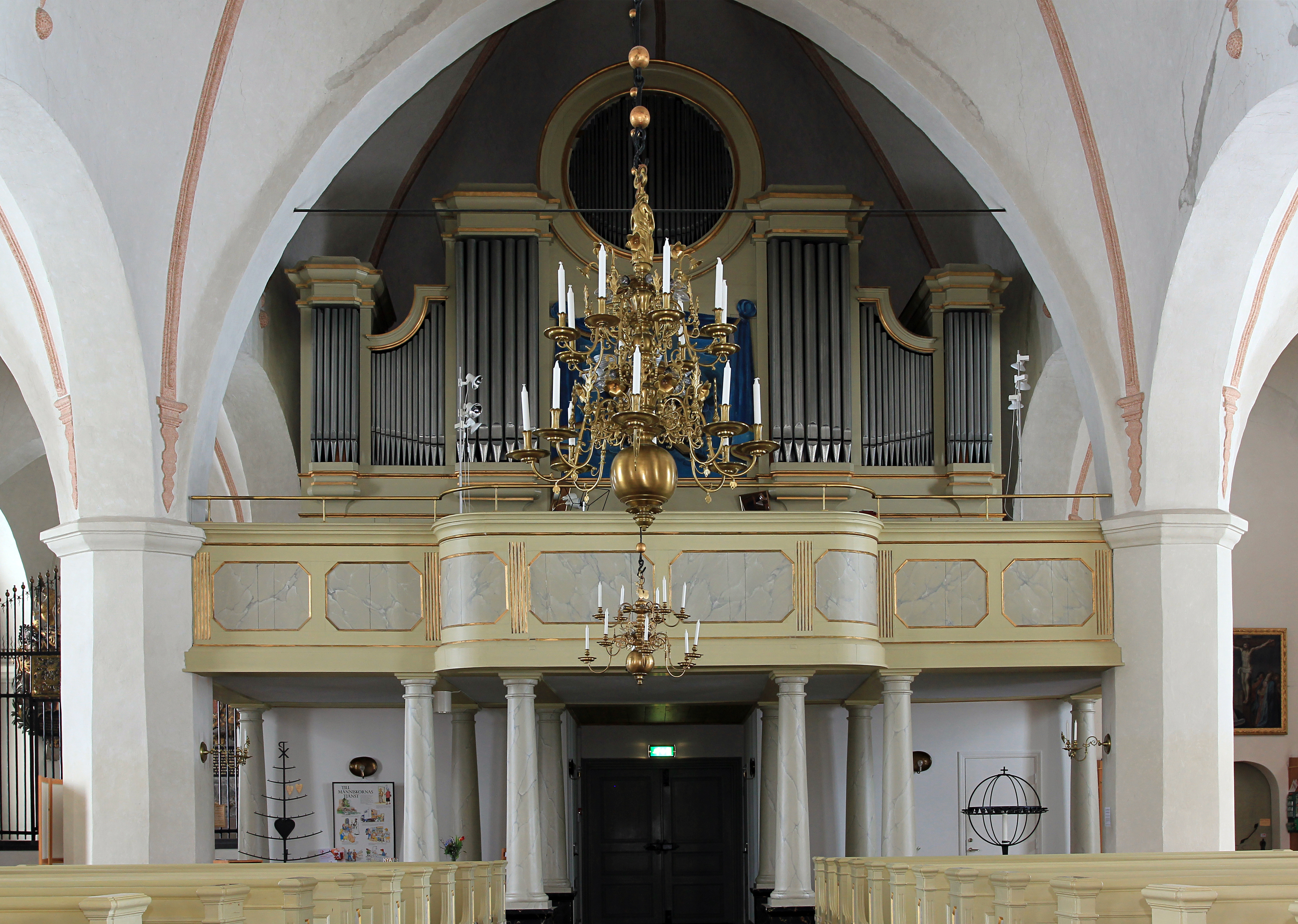 Orgelläktaren Söderbärke kyrka 01