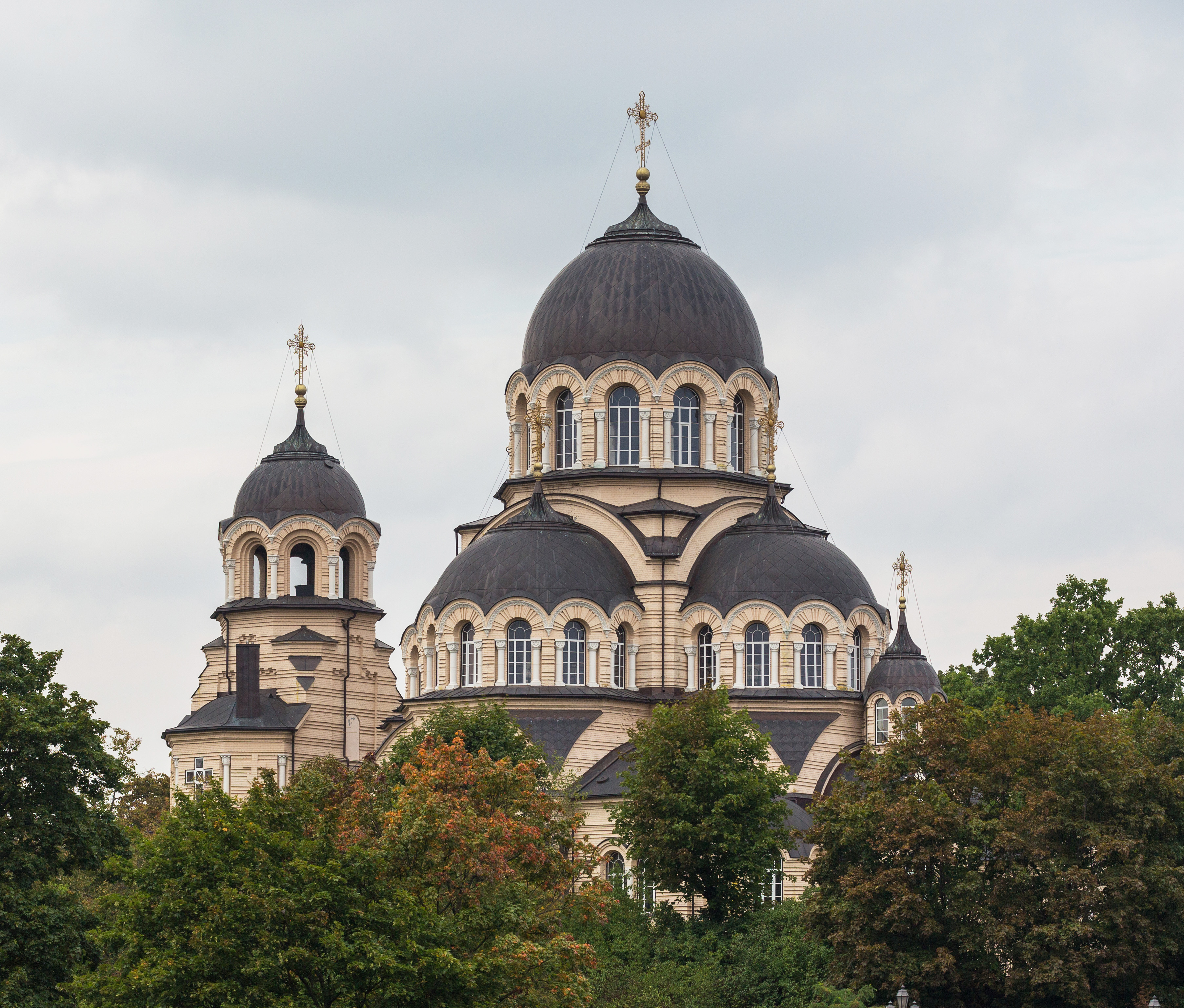 Orthodox Church of Revelation of the Holy Mother of God Domes, Vilnius, Lithuania - Diliff