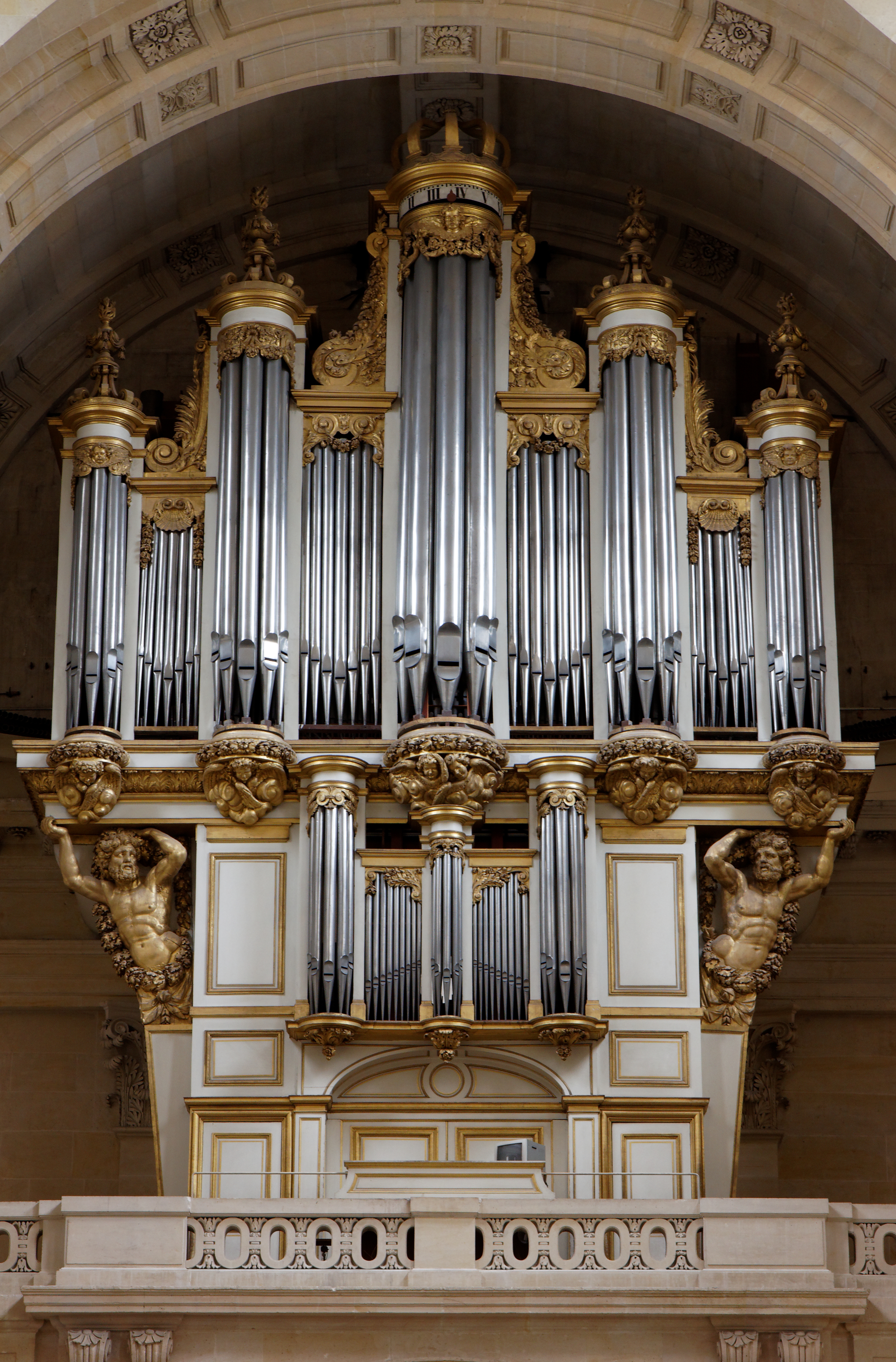 Paris - Cathédrale Saint-Louis des Invalides - L'orgue - 001