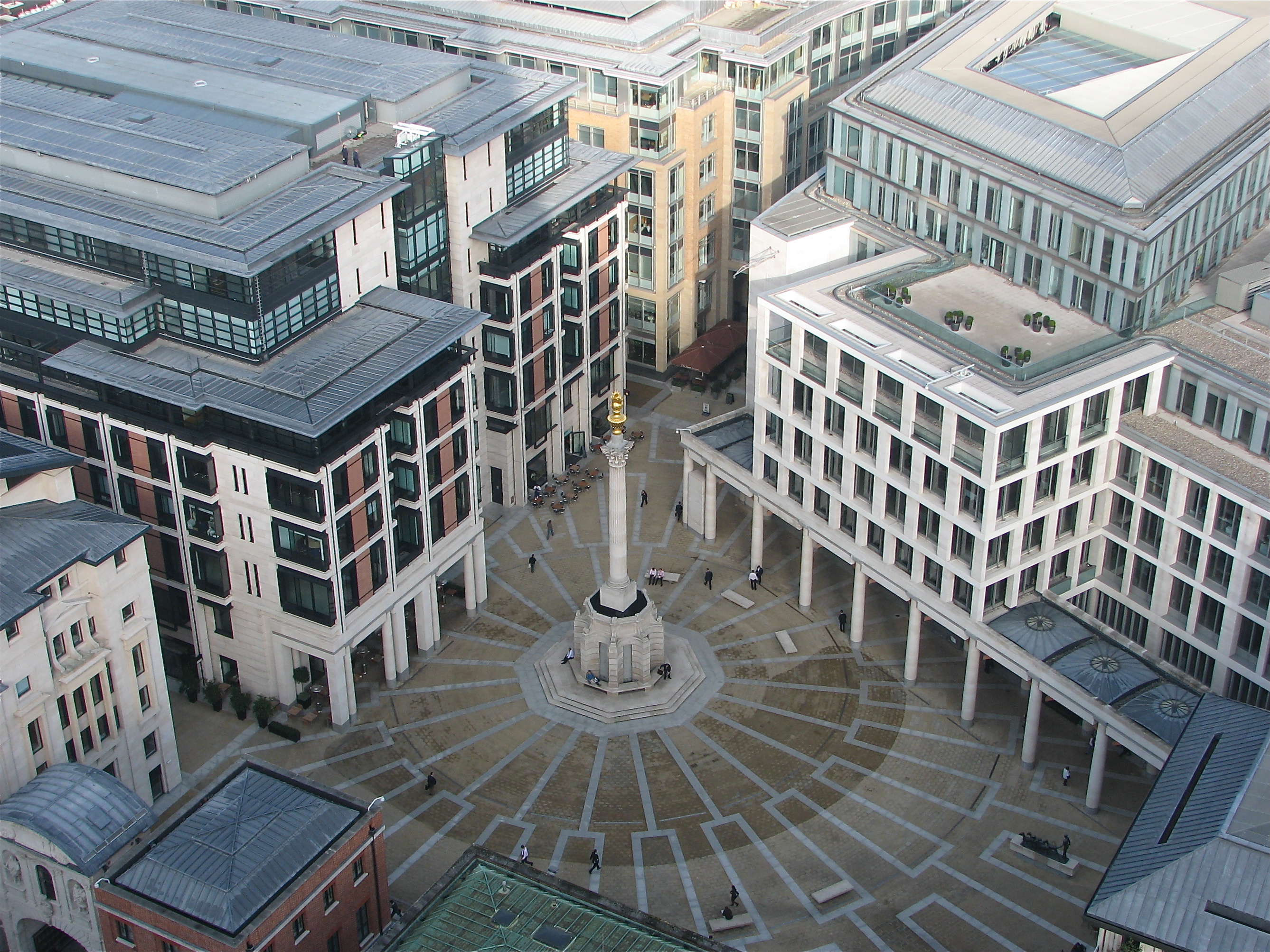 Paternoster Square from St. Paul's Cathedral
