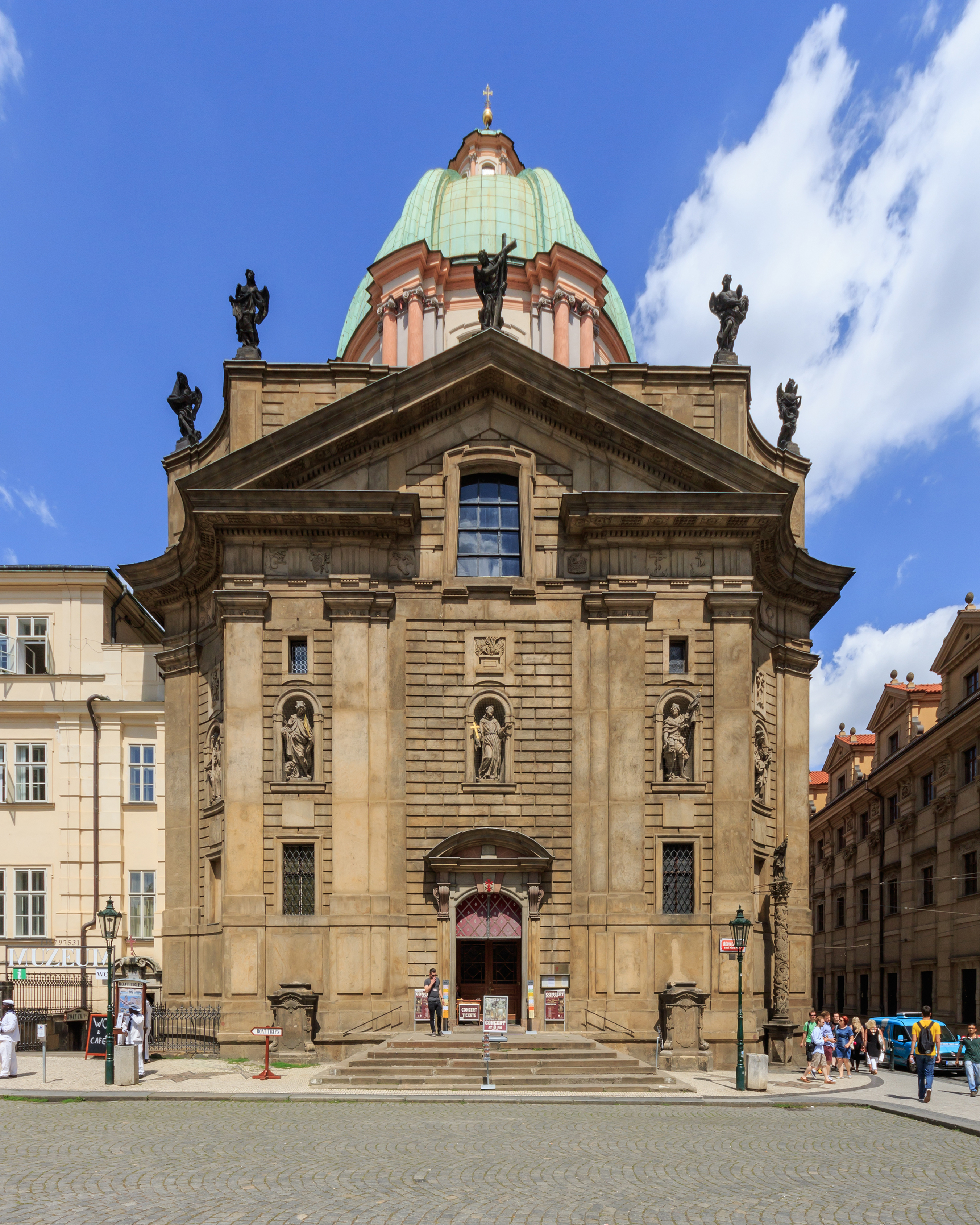 Prague 07-2016 Church of Saint Francis of Assisi