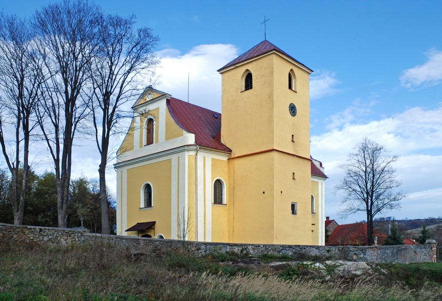 2013 Laski, kościół Wniebowzięcia NMP
