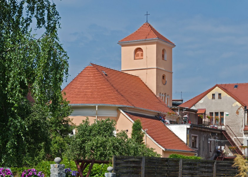 2014 Bystrzyca Kłodzka, kościół św. Jana Nepomucena 02