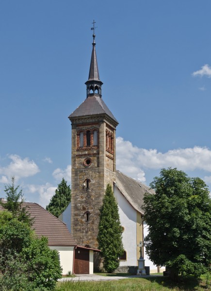 2014 Długopole Dolne, kościół św. Jerzego 08